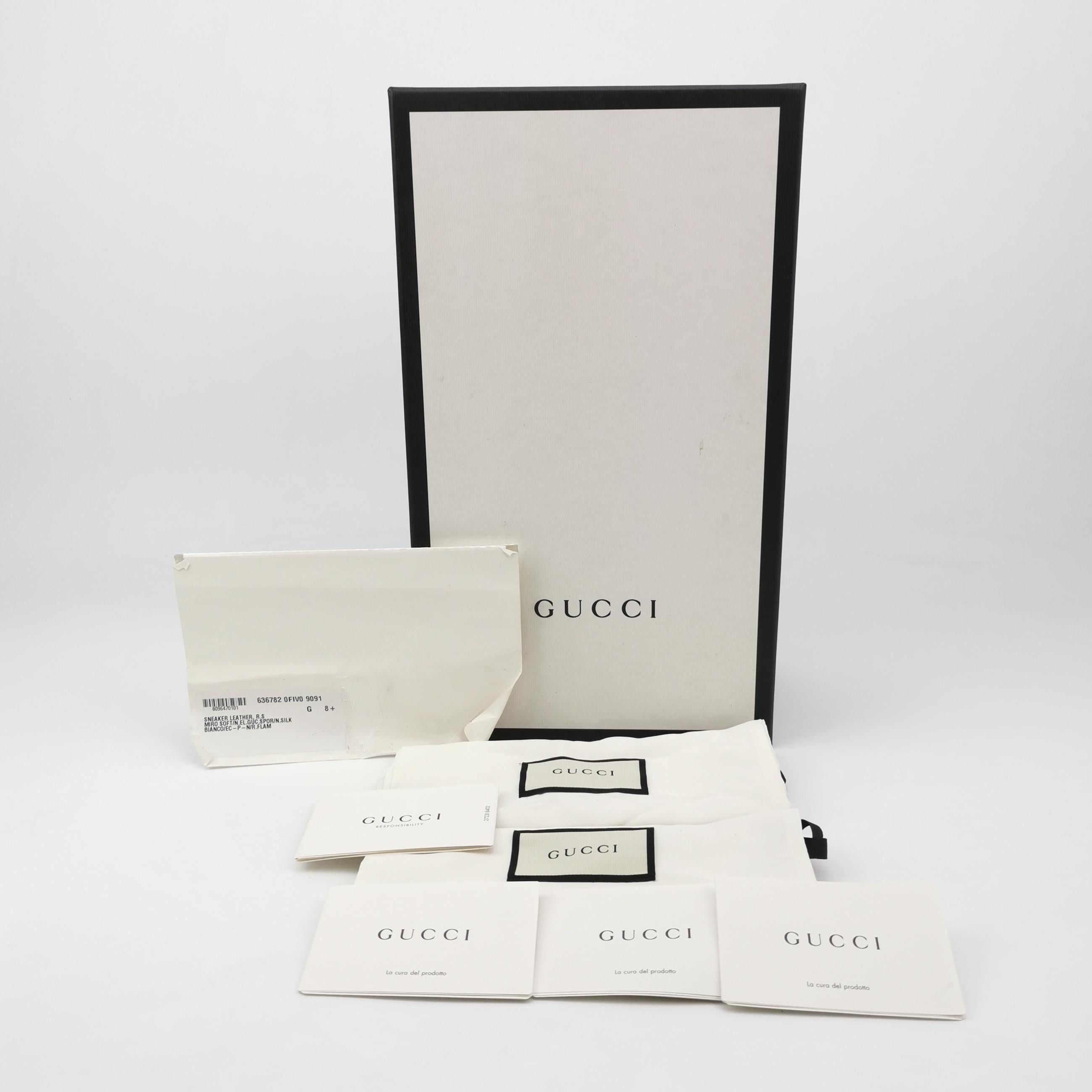 Gucci Gucci Ace Logo Elastic Band Sneakers 42.5 Size US 9 / EU 42 - 7 Thumbnail