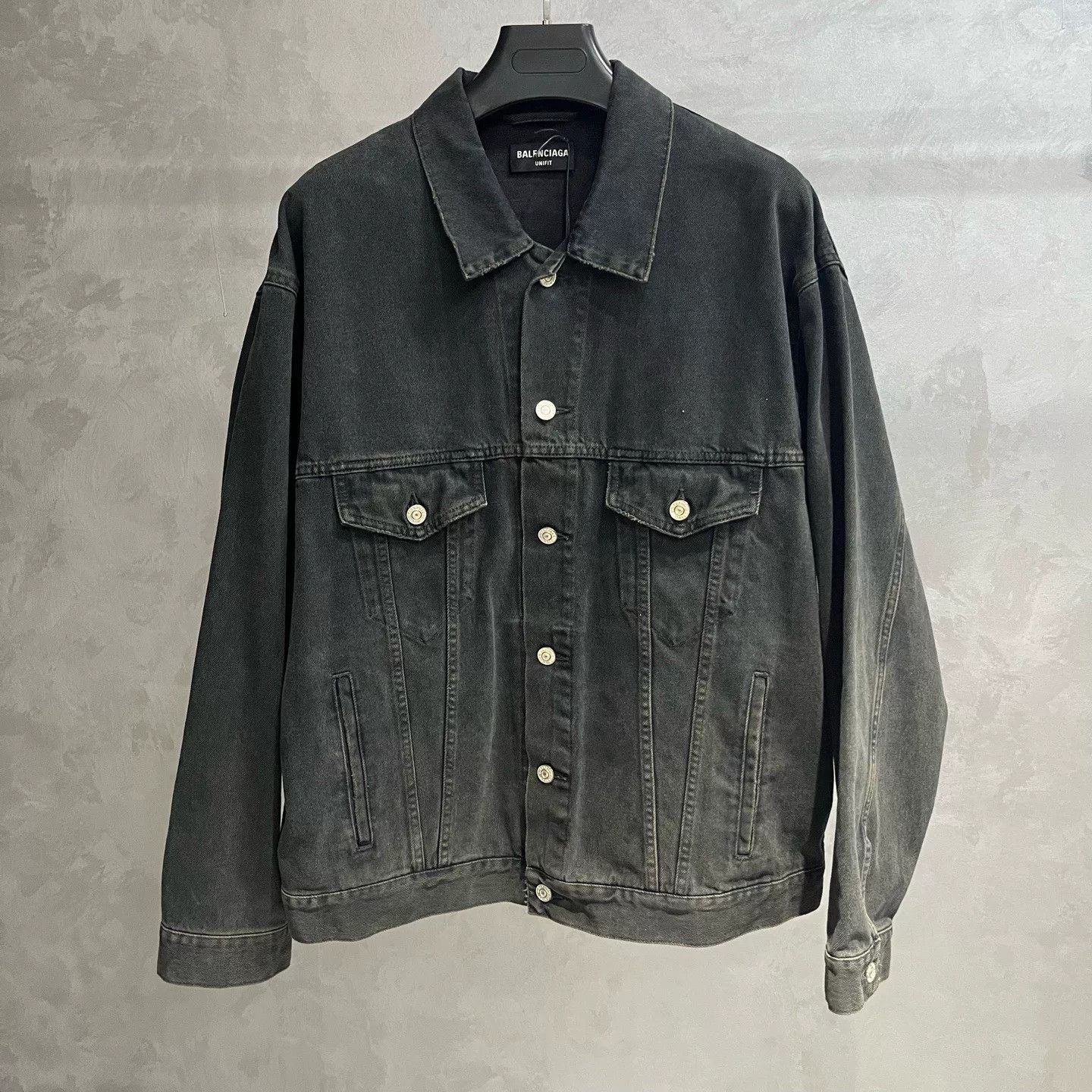 Balenciaga Balenciaga Retro Denim Black Light Jacket xs Men Size US XS / EU 42 / 0 - 2 Thumbnail