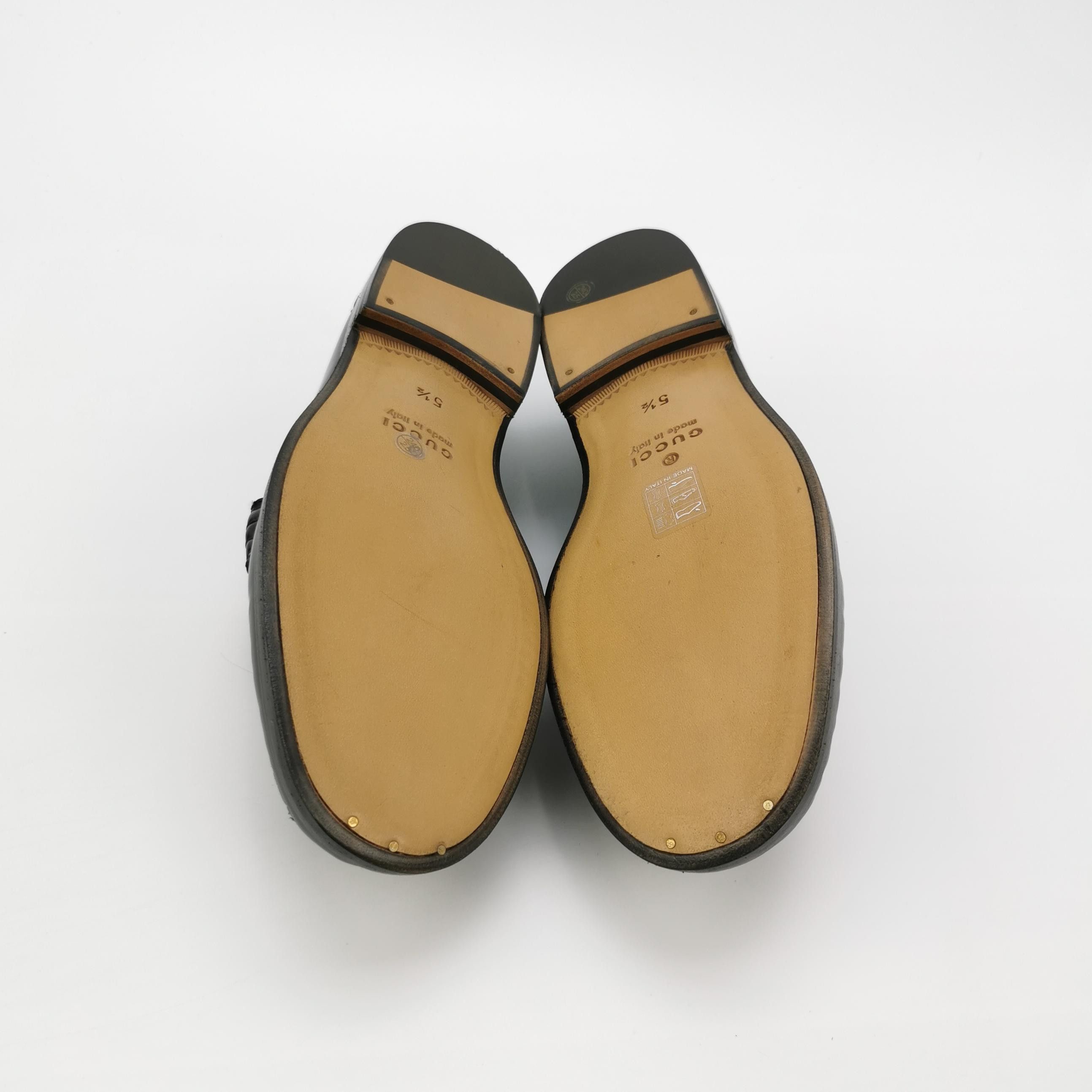 Gucci Gucci GG Monogram Tassel Loafers 39.5 Size US 6 / EU 39 - 6 Thumbnail
