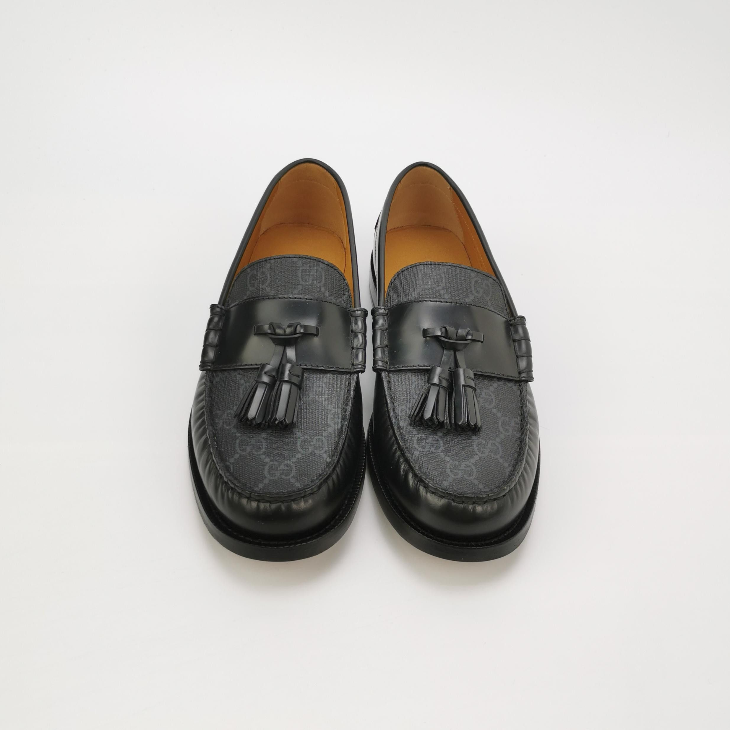 Gucci Gucci GG Monogram Tassel Loafers 39.5 Size US 6 / EU 39 - 4 Thumbnail