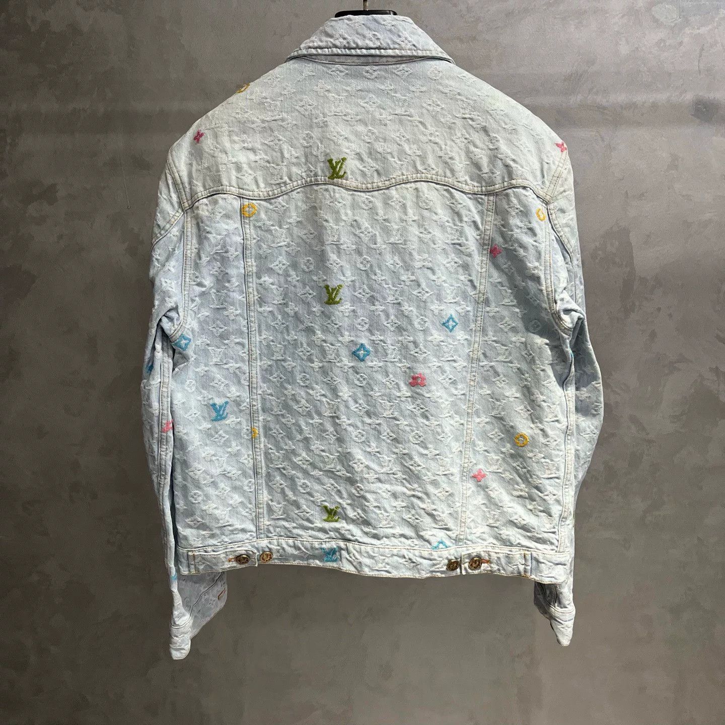 Louis Vuitton Louis Vuitton Retro Embroidered Blue Light Jacket xs Men Size US XS / EU 42 / 0 - 2 Thumbnail