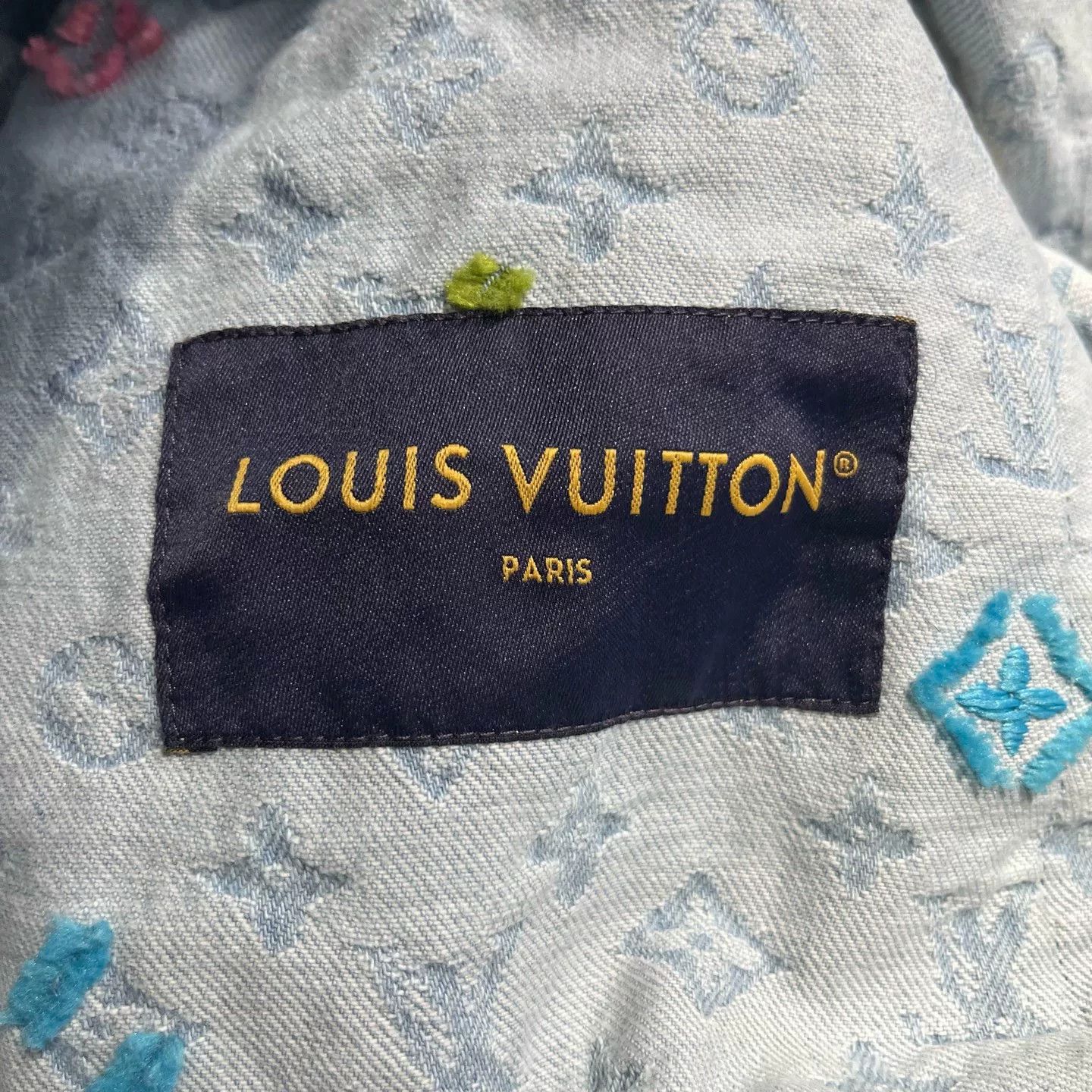 Louis Vuitton Louis Vuitton Retro Embroidered Blue Light Jacket xs Men Size US XS / EU 42 / 0 - 5 Thumbnail
