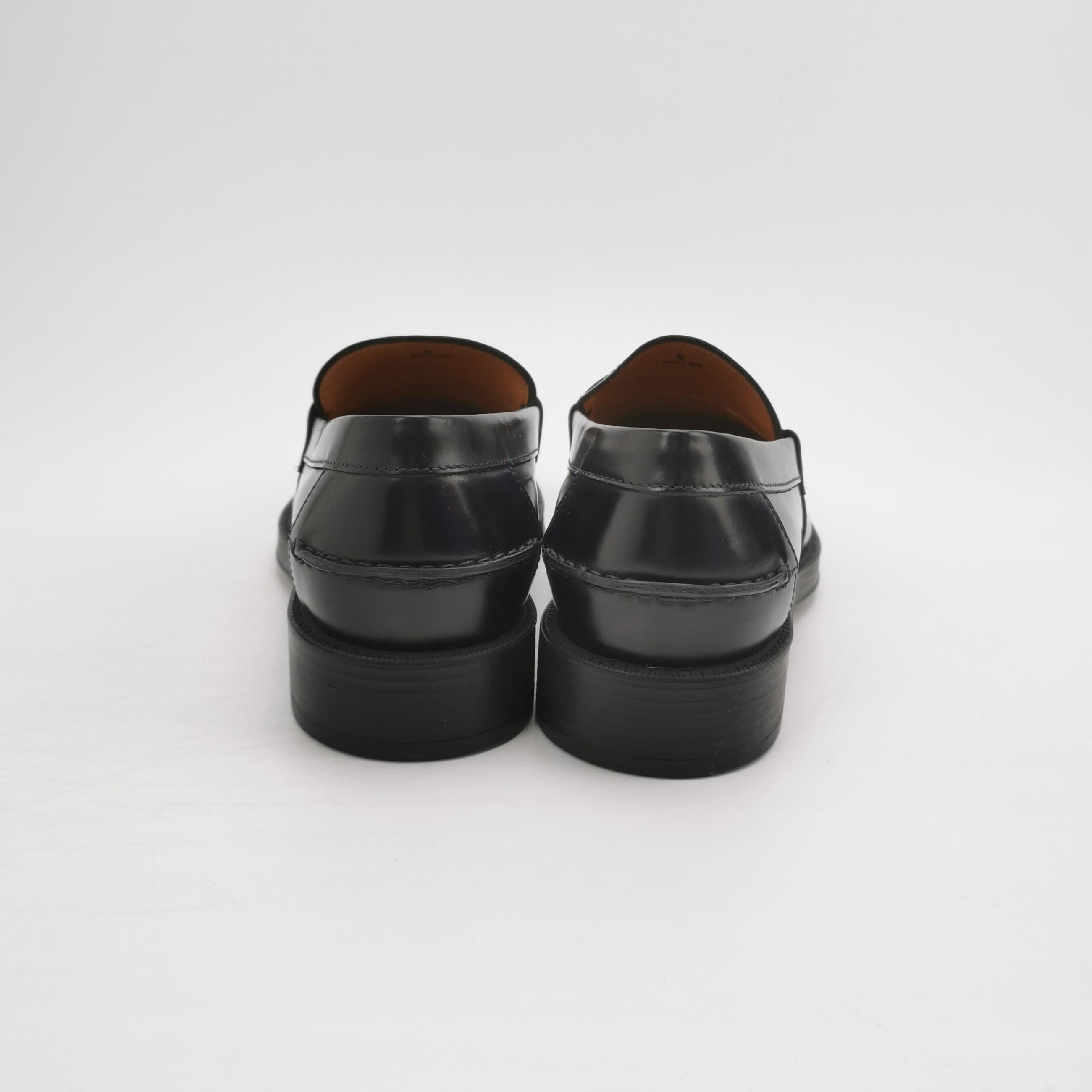 Tod's Tod's Black Leather Penny Loafers Size EU 40 Size US 7 / EU 40 - 5 Thumbnail