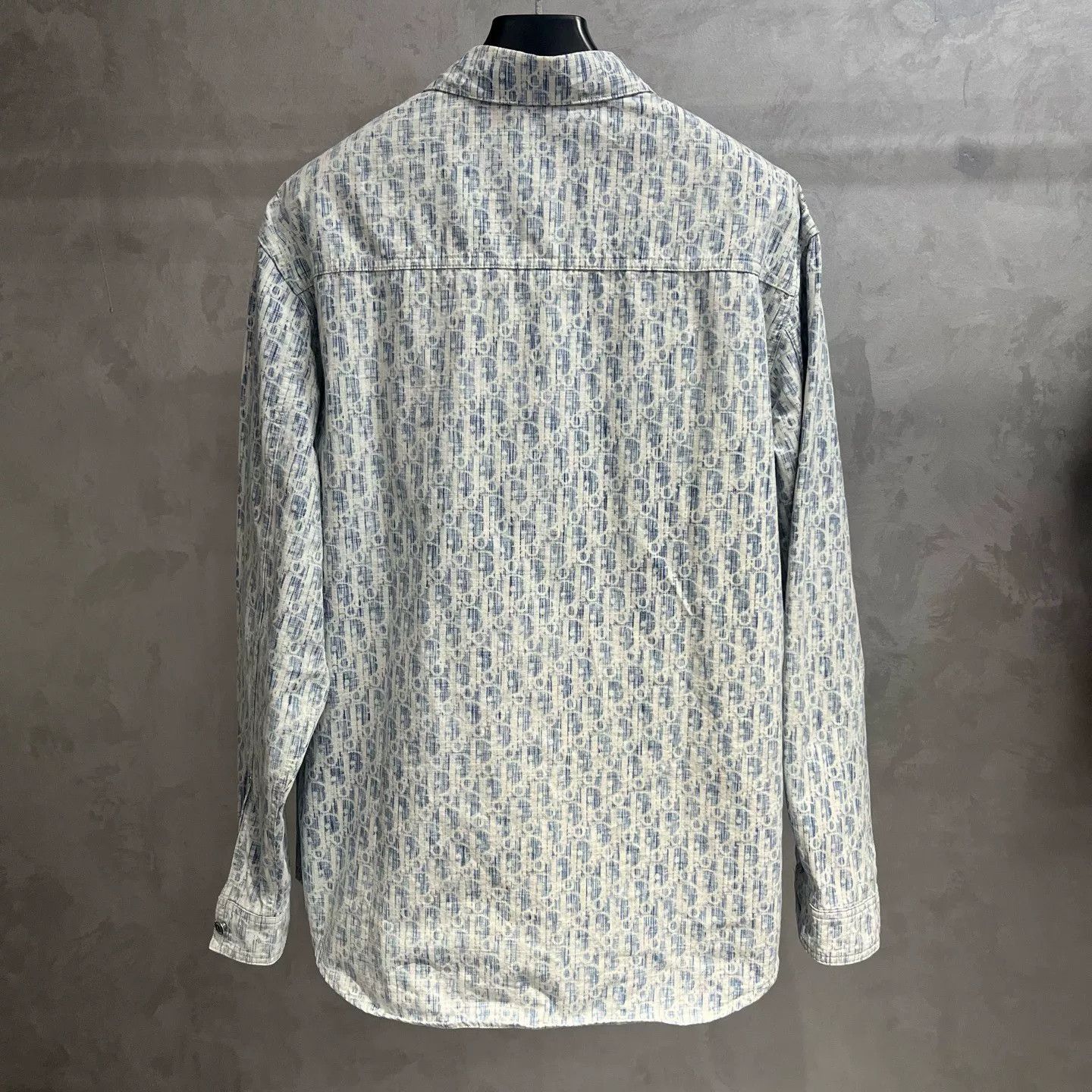 Dior Dior Denim Printed Blue Shirt xs Men Size US XS / EU 42 / 0 - 2 Thumbnail