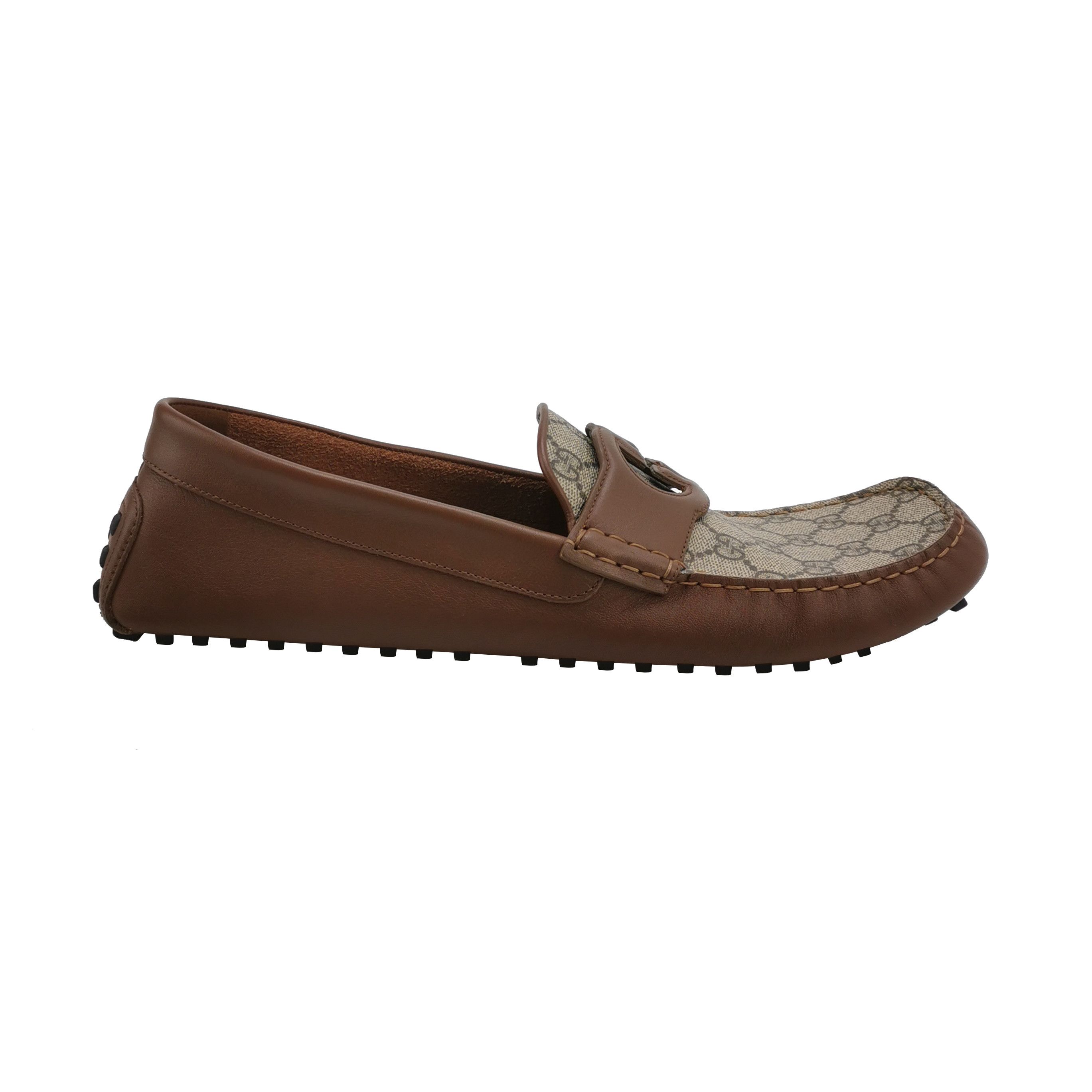 Gucci Gucci GG Supreme Interlocking G Loafers 13 Size US 14 / EU 47 - 2 Thumbnail