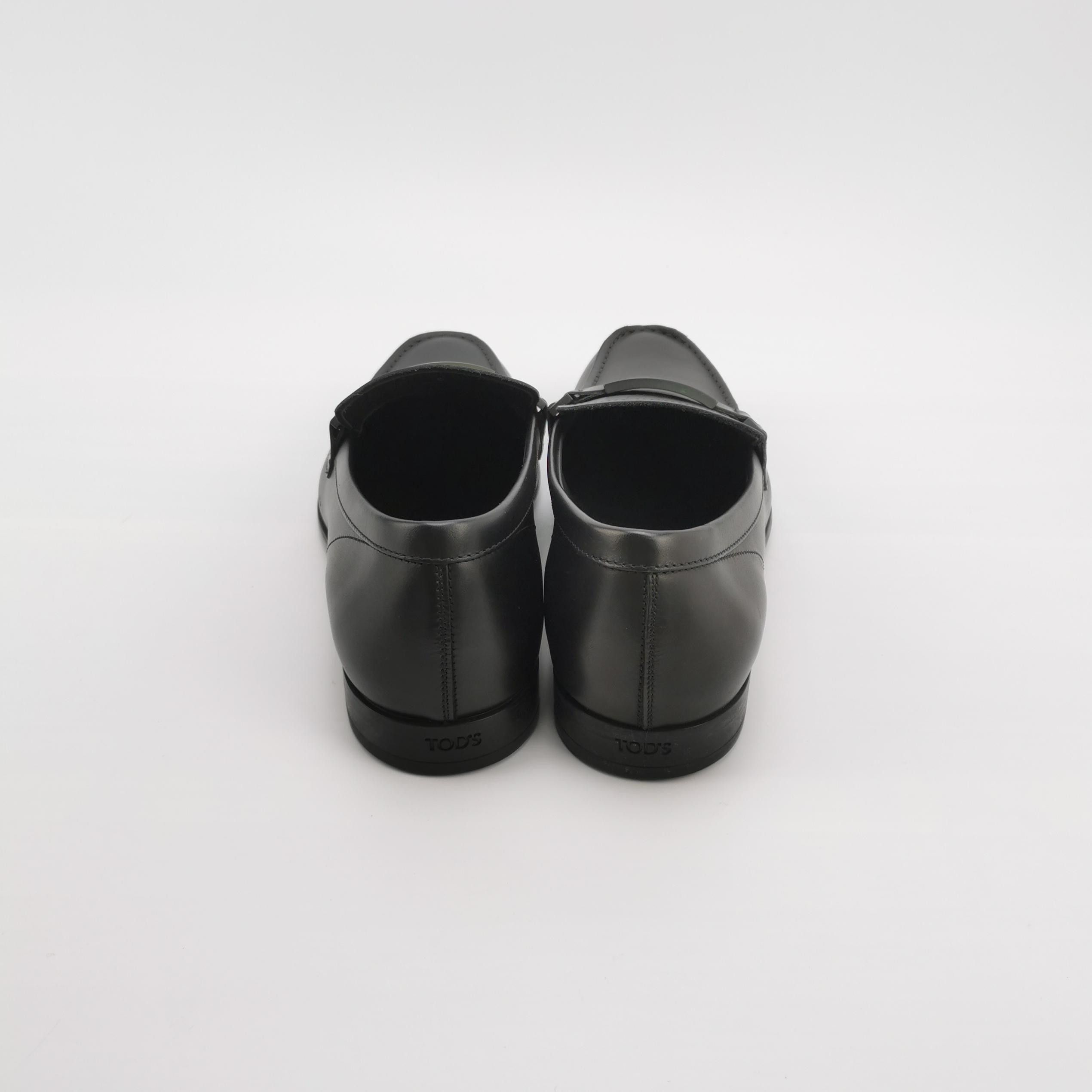 Tod's Tod's Timeless T Leather Loafers 38.5 Size US 5.5 / EU 38 - 5 Thumbnail