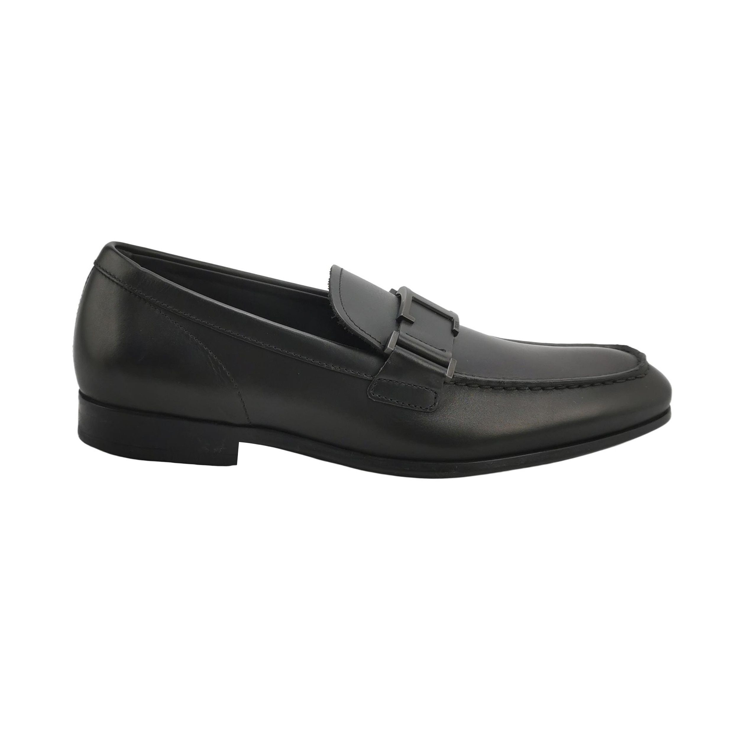 Tod's Tod's Timeless T Leather Loafers 38.5 Size US 5.5 / EU 38 - 2 Thumbnail