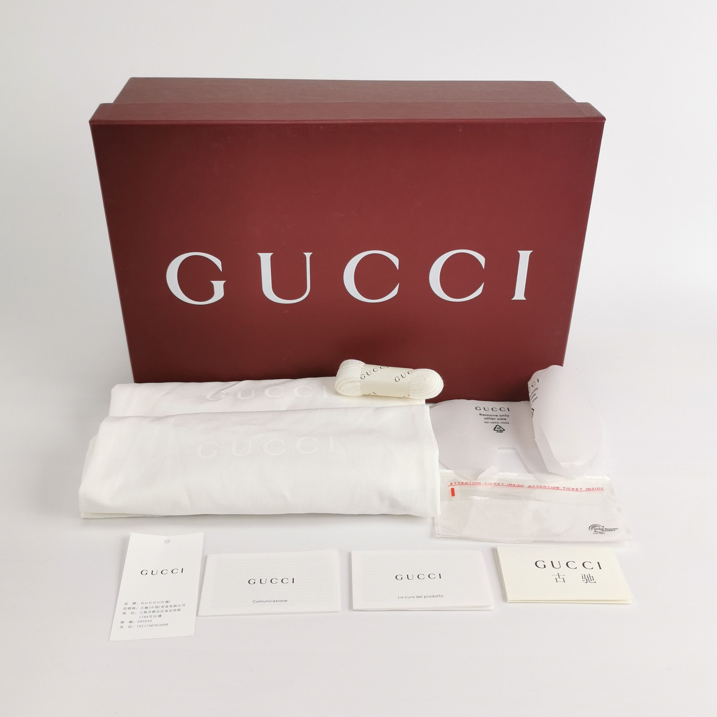 Gucci Gucci Re-Web Monogram Low-Top Sneakers US 6.5 Size US 6 / EU 39 - 7 Thumbnail