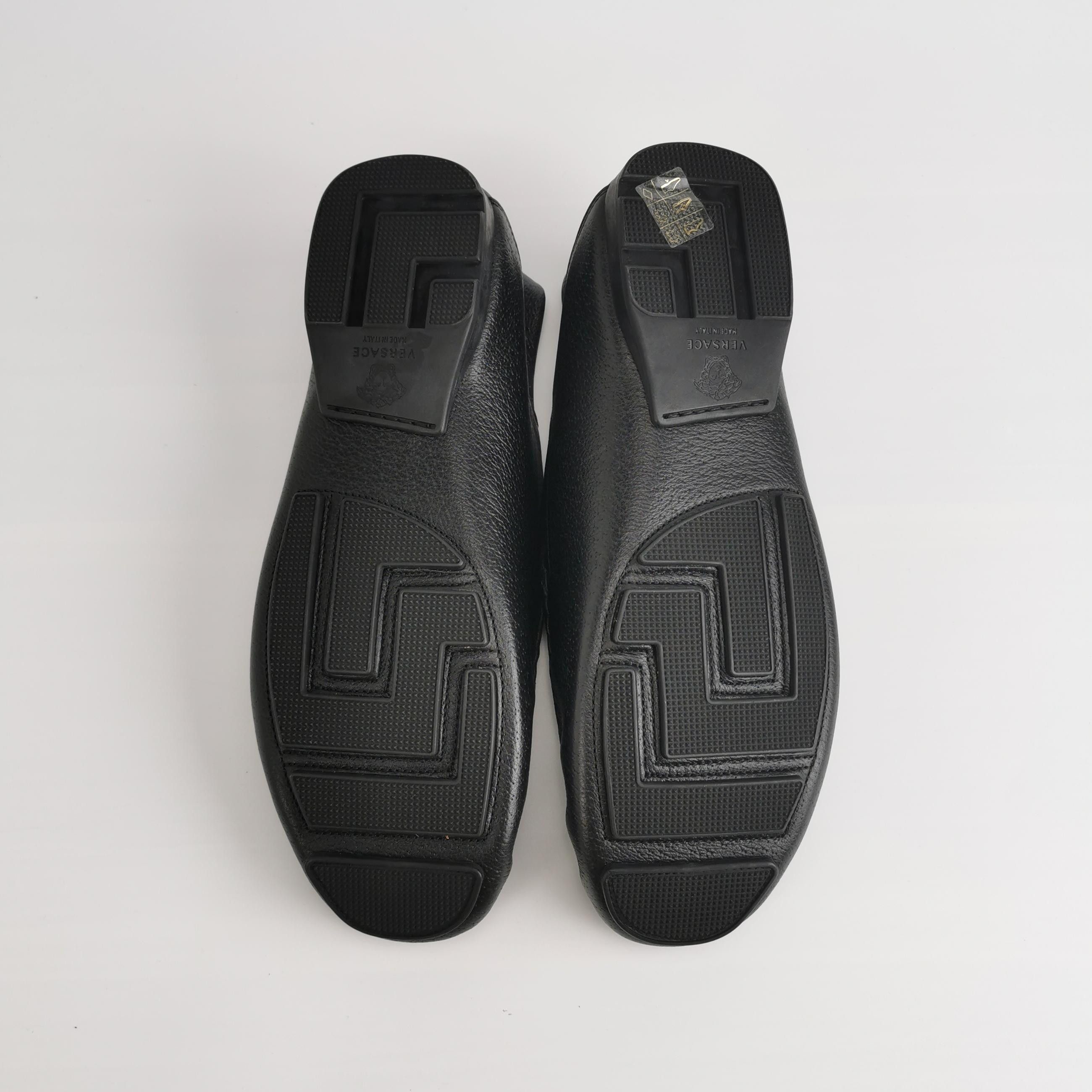 Versace Versace Medusa Head Leather Loafers EU 42 Size US 9 / EU 42 - 6 Thumbnail