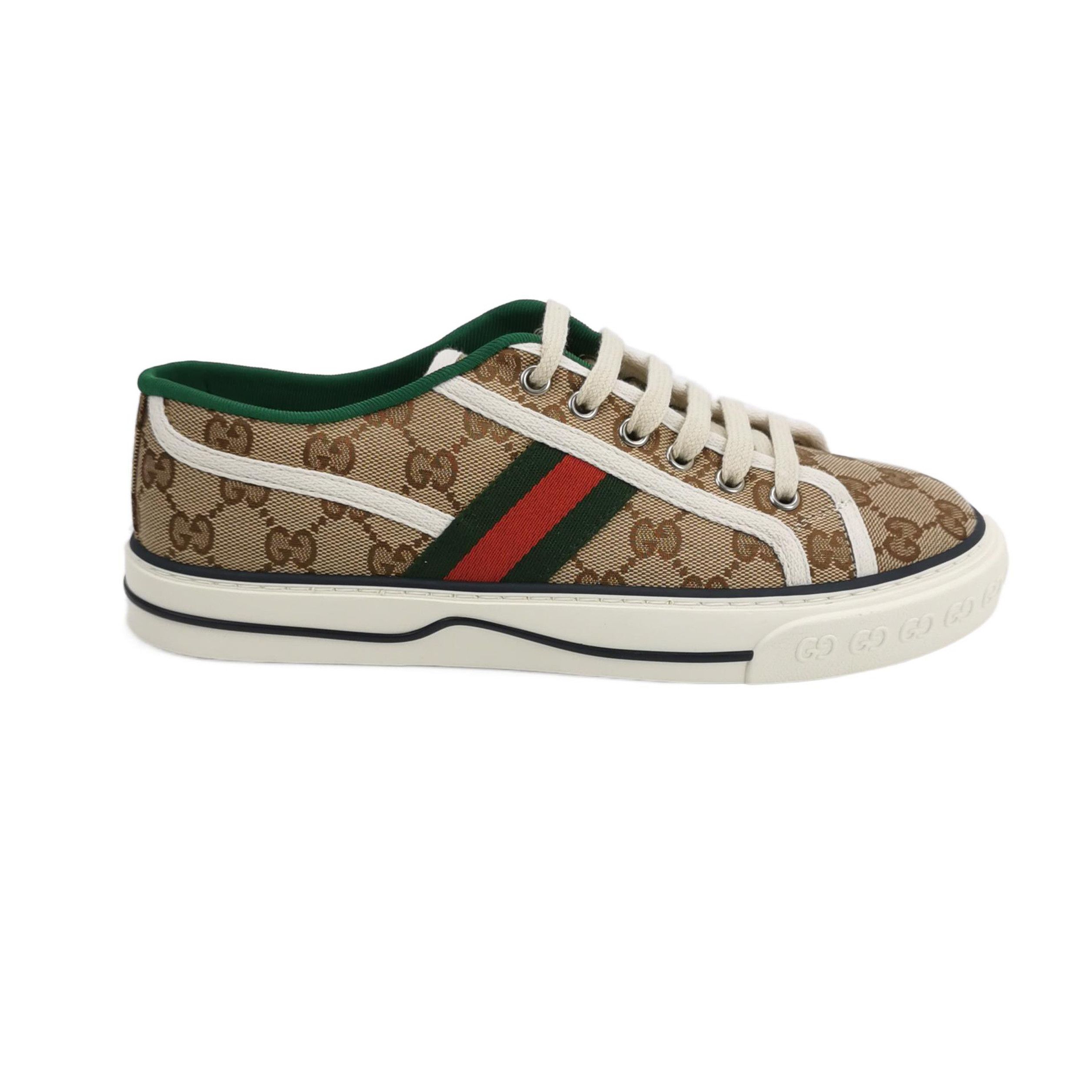 Gucci Gucci GG Monogram Tennis 1977 Sneakers 39.5 Size US 6 / EU 39 - 2 Thumbnail