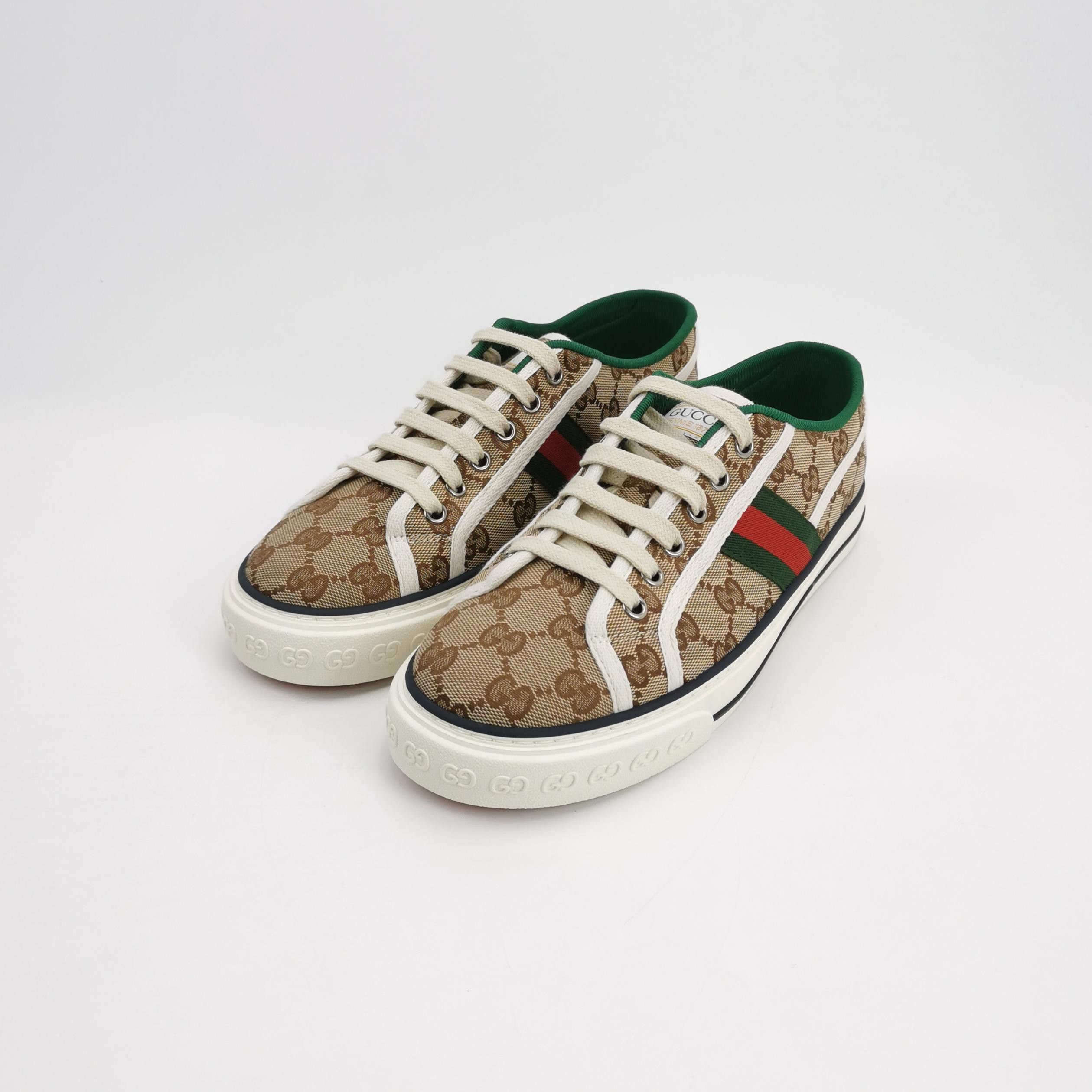 Gucci Gucci GG Monogram Tennis 1977 Sneakers 39.5 Size US 6 / EU 39 - 3 Thumbnail