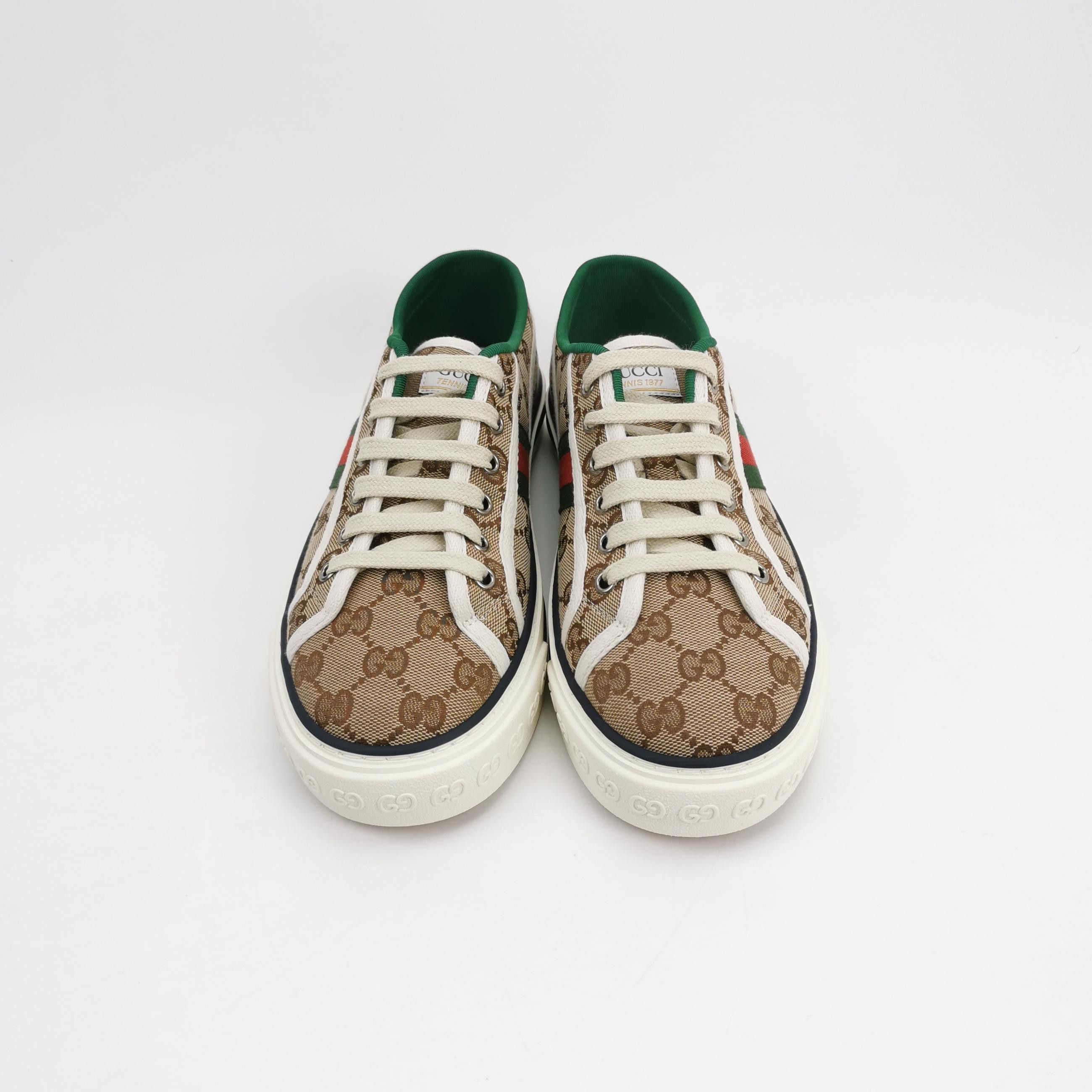 Gucci Gucci GG Monogram Tennis 1977 Sneakers 39.5 Size US 6 / EU 39 - 4 Thumbnail