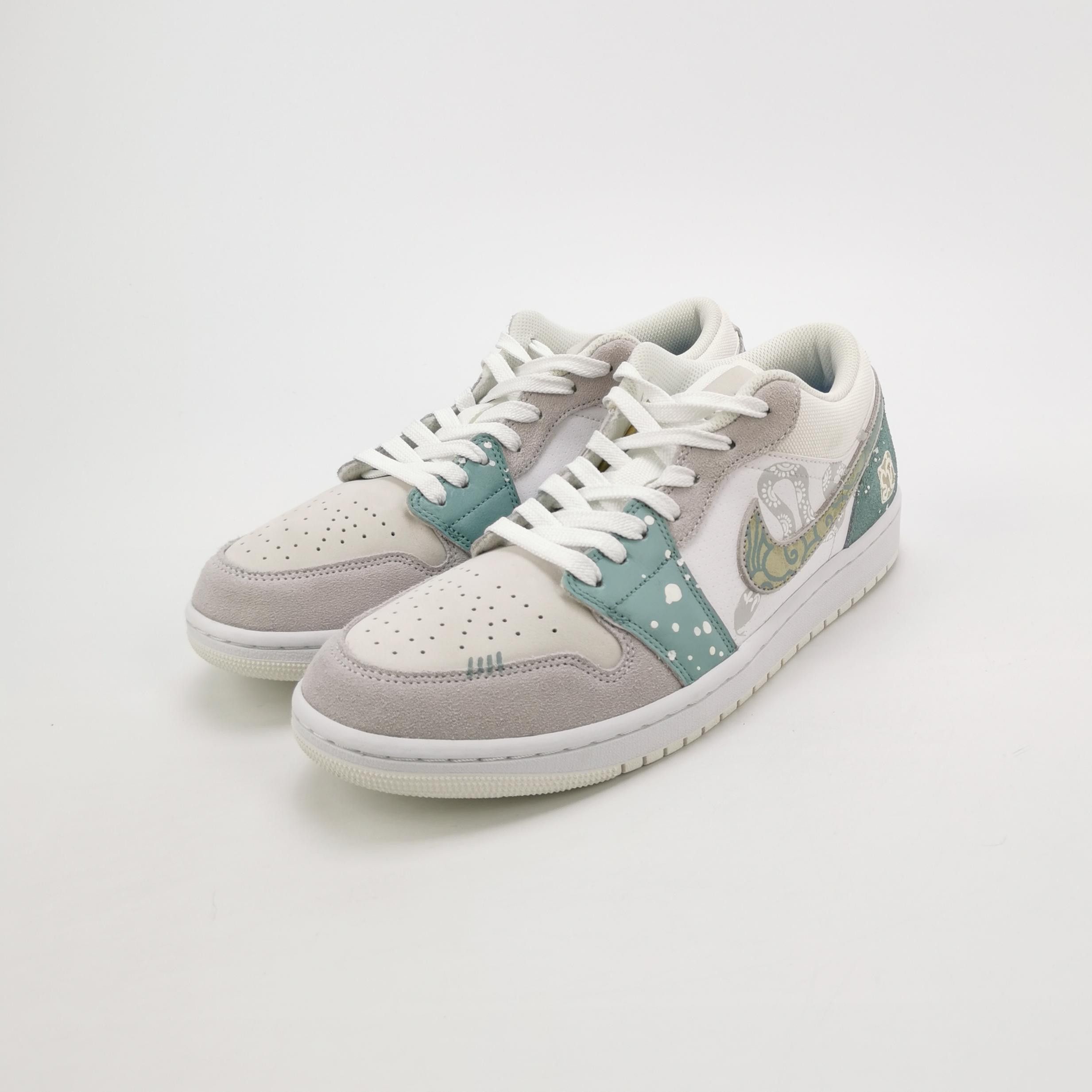 Nike Air Jordan Pattern Suede Low-Top Sneakers 44 Size US 11 / EU 44 - 3 Thumbnail