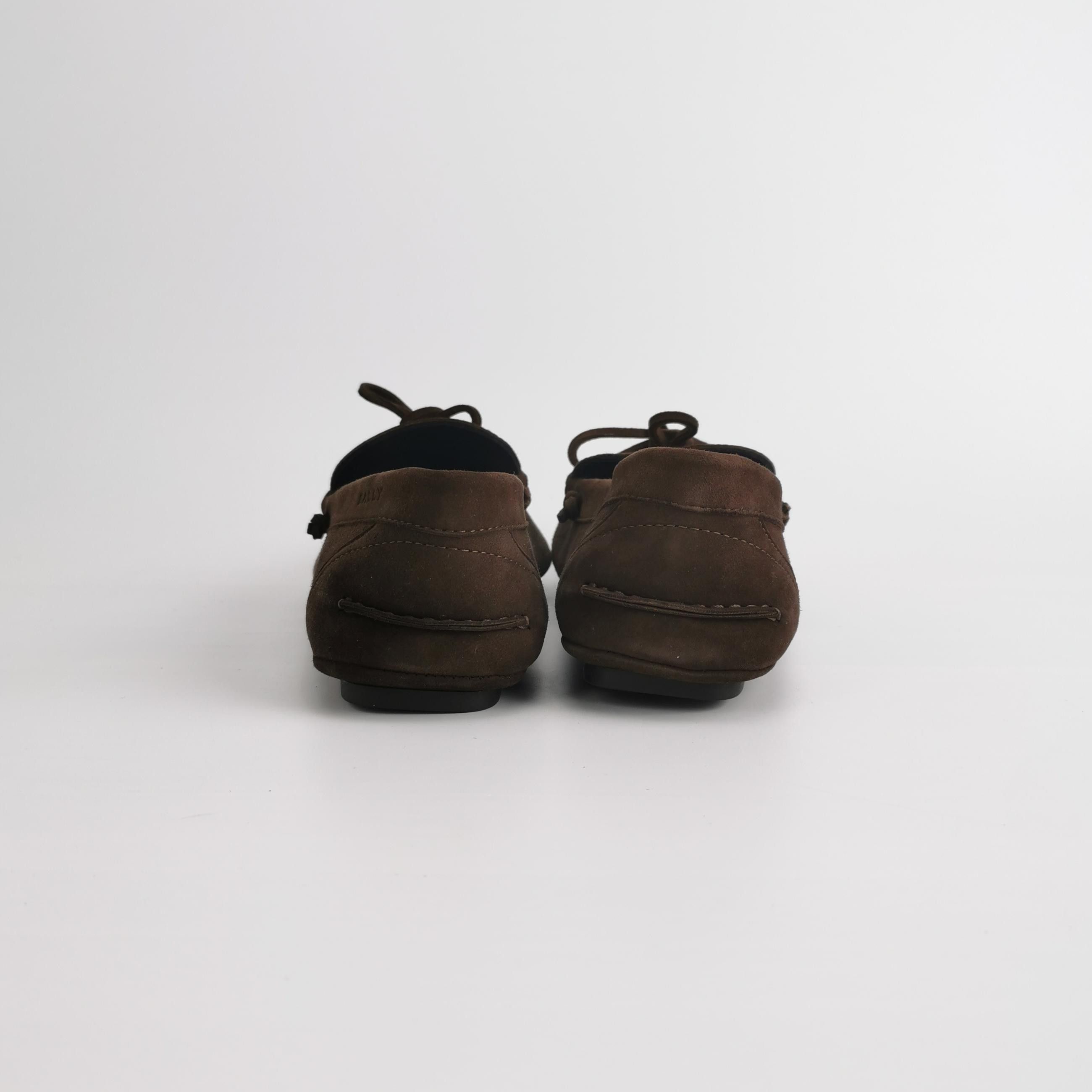 Bally Bally Brown Suede Bow Loafers EU 42 Size US 9 / EU 42 - 5 Thumbnail