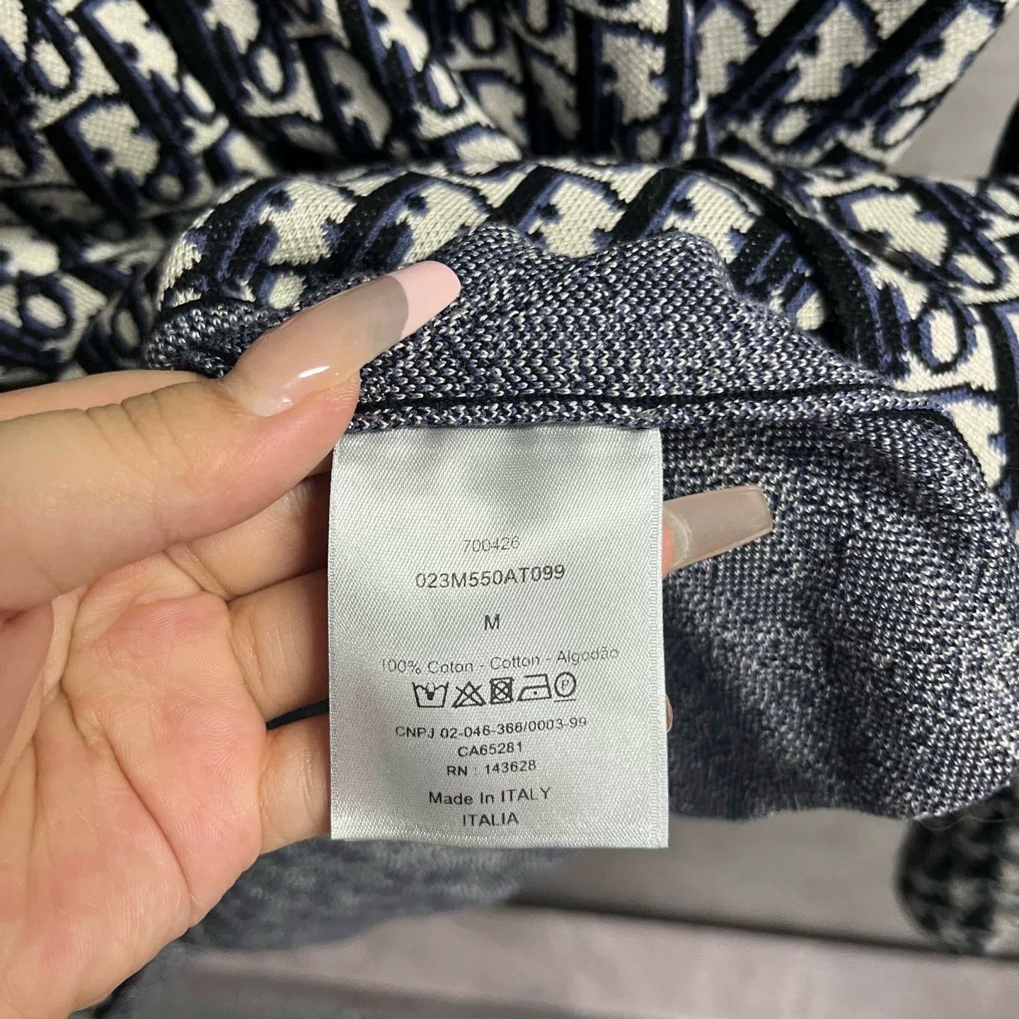 Dior Dior Retro Printed Blue Shirt m Men Size US M / EU 48-50 / 2 - 3 Thumbnail