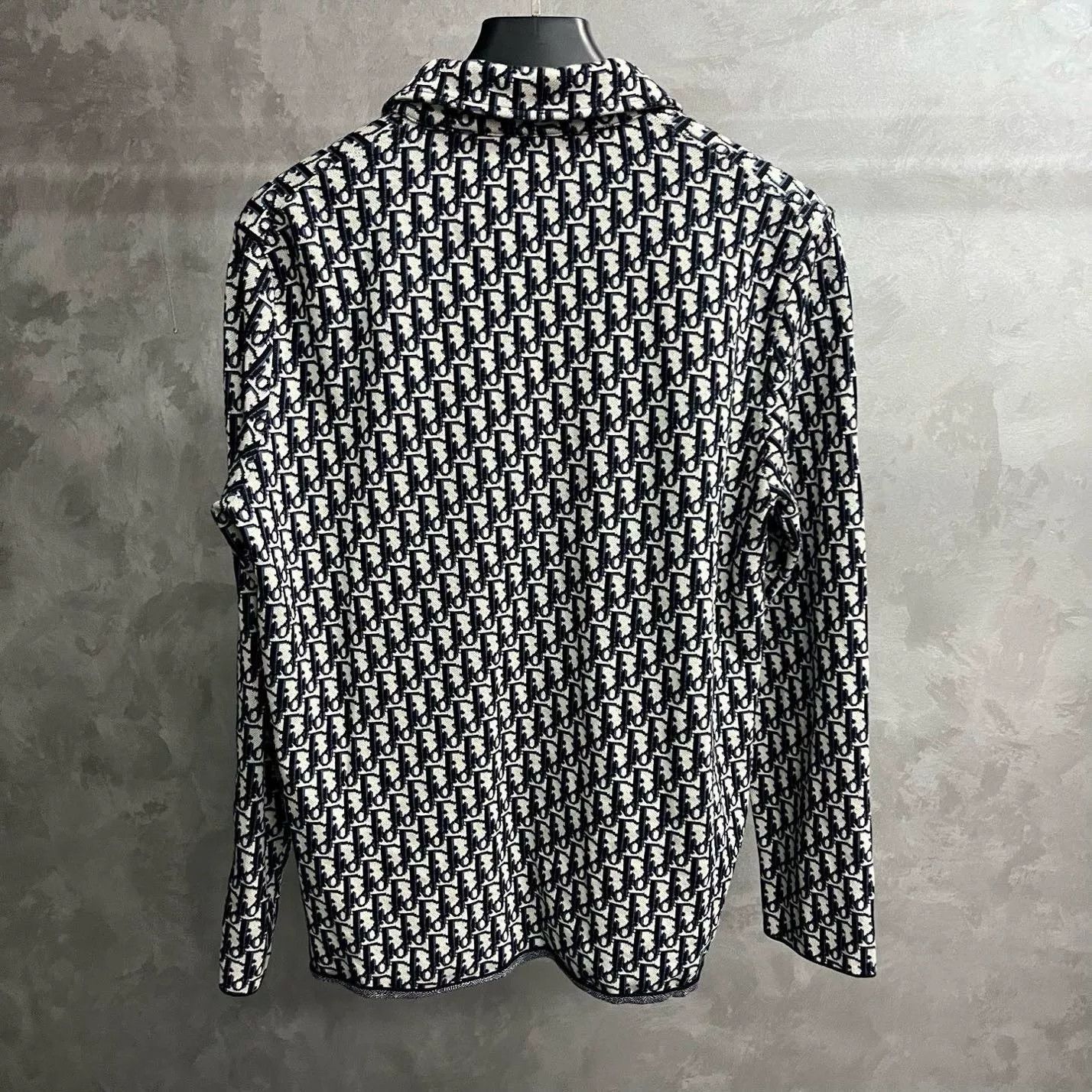 Dior Dior Retro Printed Blue Shirt m Men Size US M / EU 48-50 / 2 - 2 Thumbnail