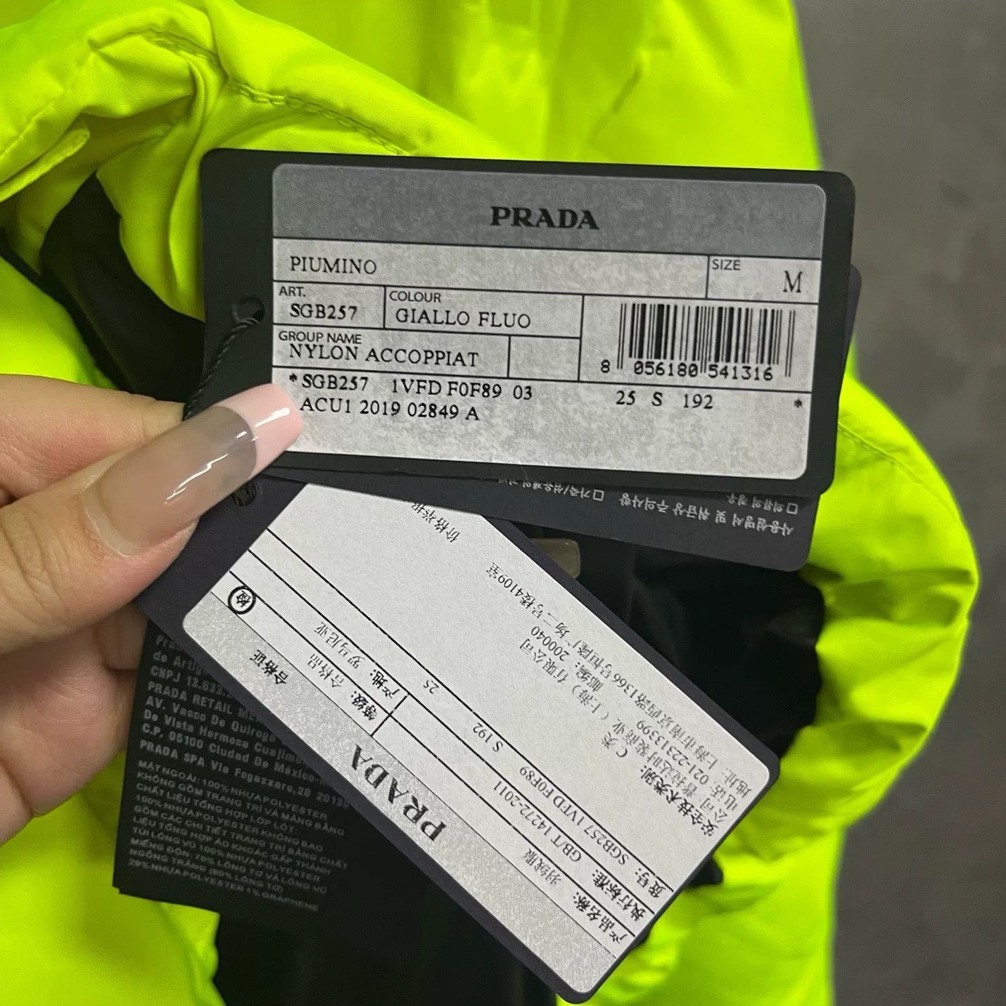 Prada Prada Techwear Yellow Heavy Coat m Men Size US M / EU 48-50 / 2 - 4 Thumbnail