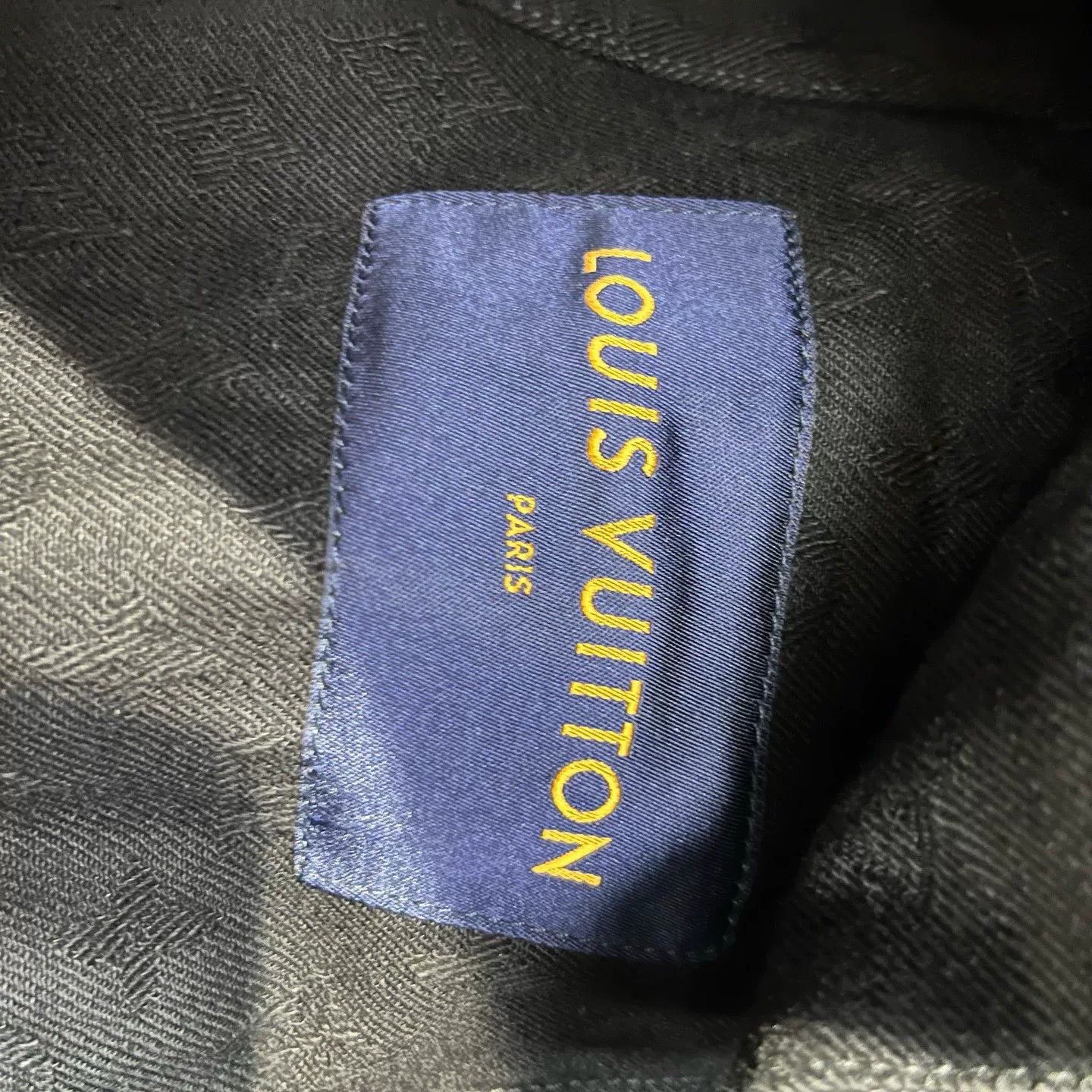 Louis Vuitton Louis Vuitton Denim Printed Black Light Jacket xs Men Size US XS / EU 42 / 0 - 4 Thumbnail