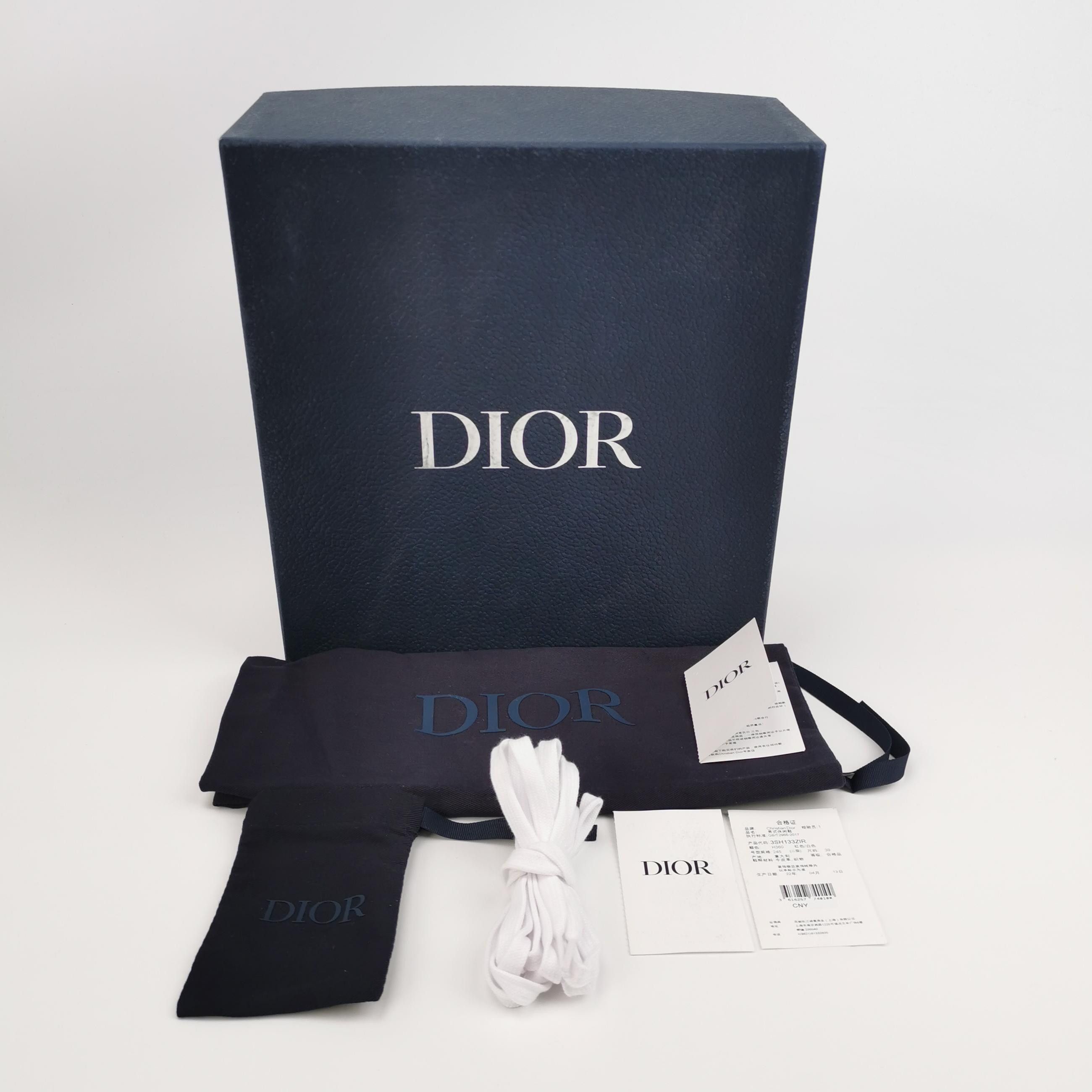 Dior Dior B27 Oblique High Top Sneakers 39 Size US 6 / EU 39 - 7 Thumbnail