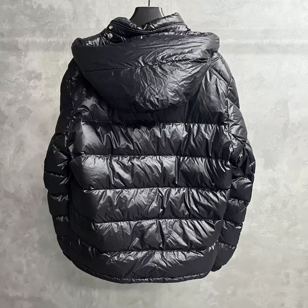 Moncler Moncler Thermal Cropped Black Heavy Coat l Men Size US L / EU 52-54 / 3 - 2 Thumbnail