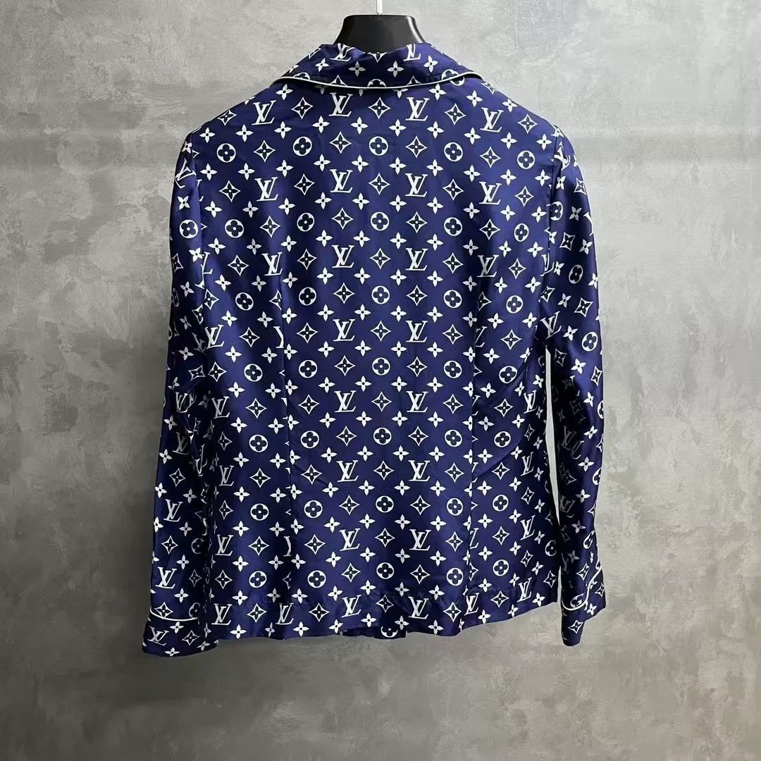 Louis Vuitton Louis Vuitton Blue Shirt xs Men Size US XS / EU 42 / 0 - 2 Thumbnail