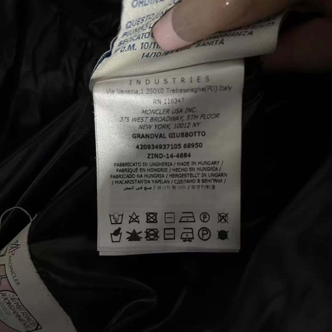 Moncler Moncler Quilted Long Black Down Jacket us_2 Women Size XS / US 0-2 / IT 36-38 - 6 Thumbnail