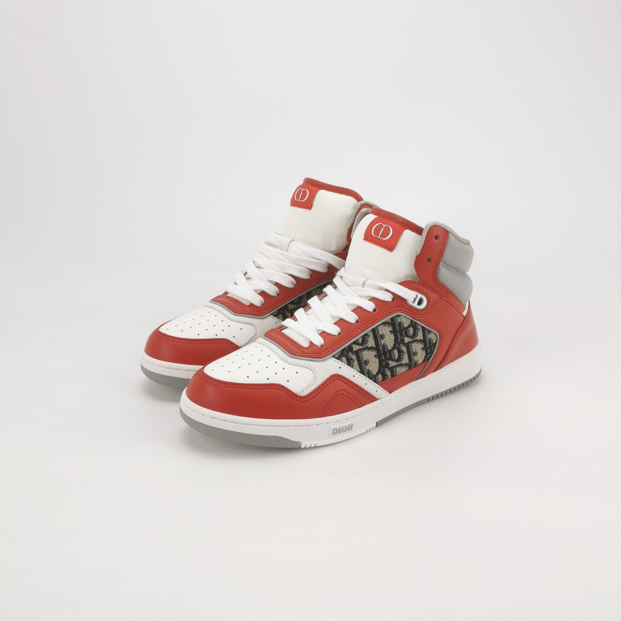Dior Dior B27 Oblique High Top Sneakers 40 Size US 7 / EU 40 - 3 Thumbnail