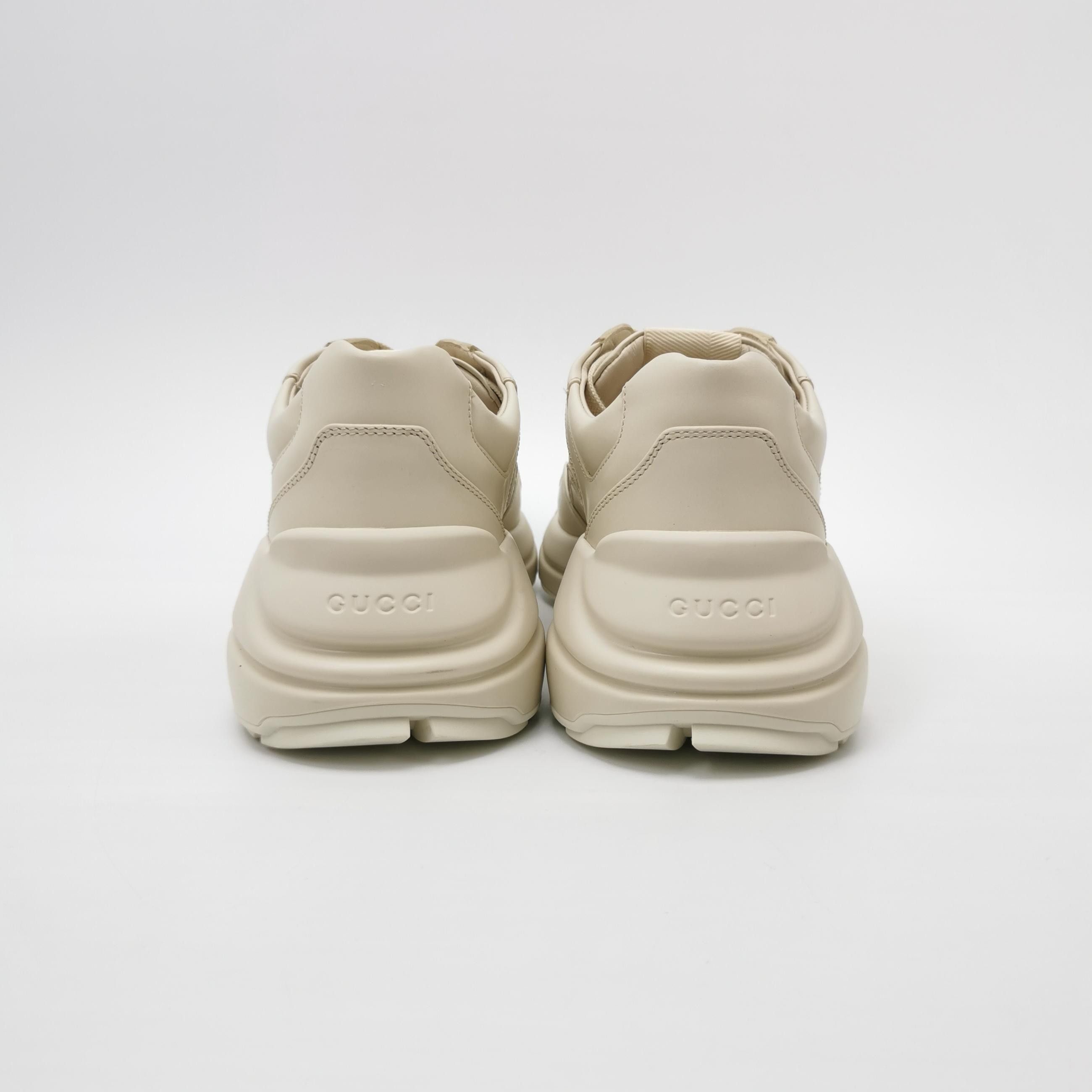 Gucci Gucci Rhyton Logo Leather Sneakers 7.5 (Fits US 8.5) Size US 8 / EU 41 - 5 Thumbnail