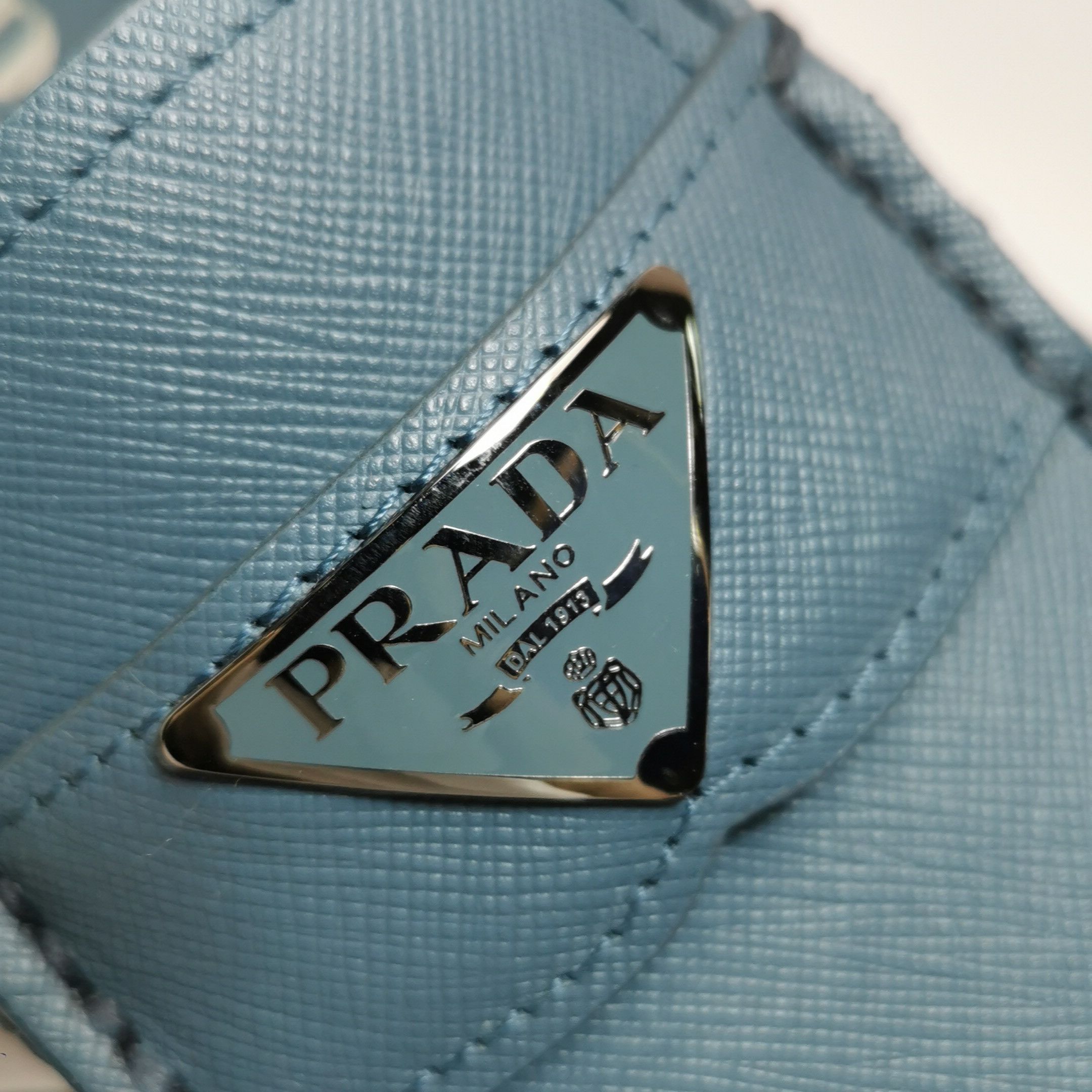 Prada Prada Saffiano Triangle Logo Driving Loafers 39.5 Size US 6 / EU 39 - 8 Thumbnail