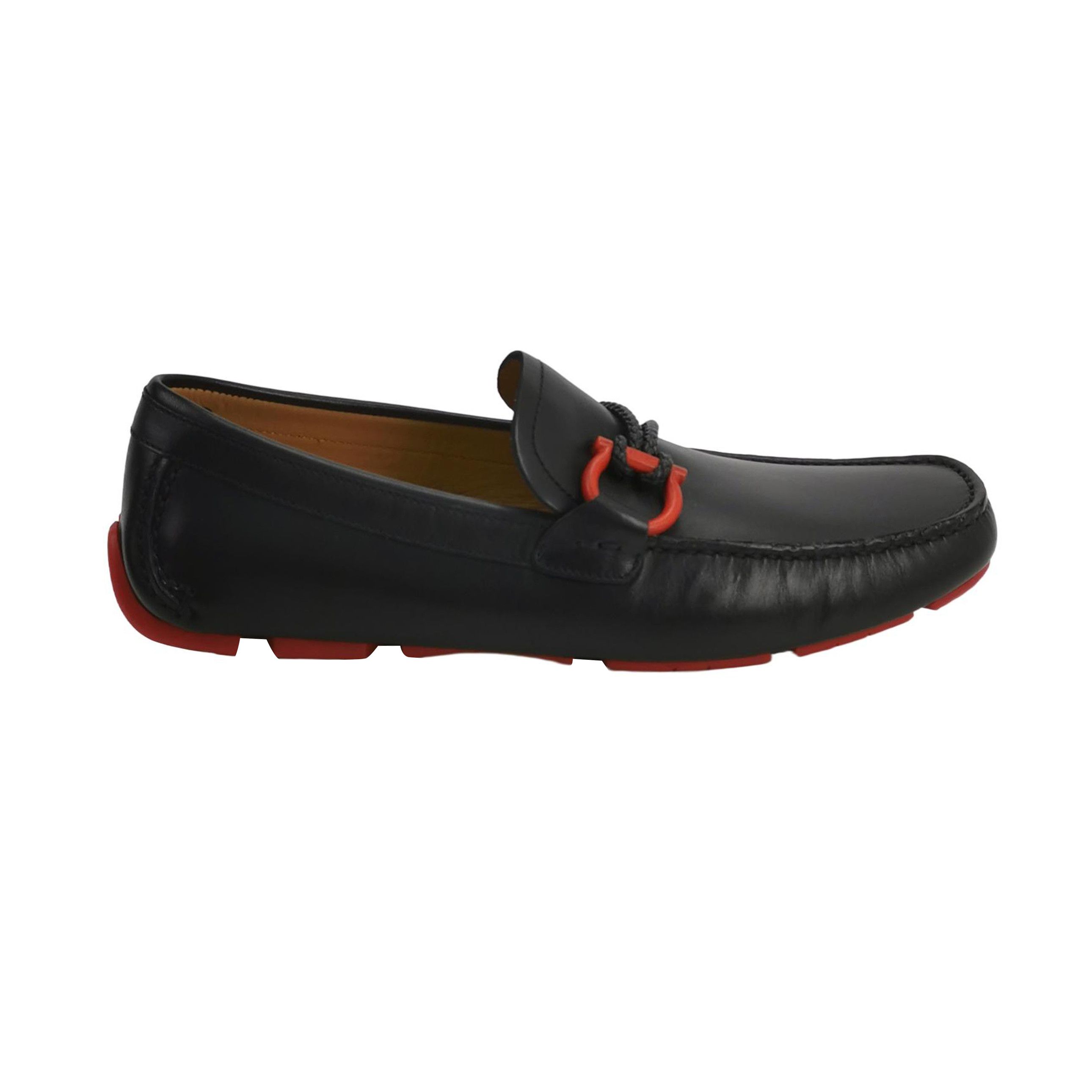 Salvatore Ferragamo Salvatore Ferragamo Gancini Leather Drivers Size 7 Size US 7 / EU 40 - 2 Thumbnail