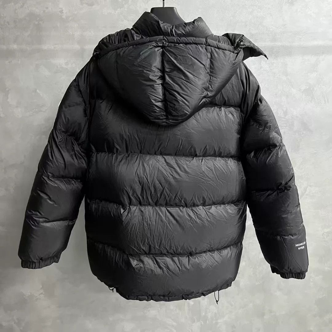 Moncler Moncler Collab Black Heavy Coat l Men Size US L / EU 52-54 / 3 - 2 Thumbnail