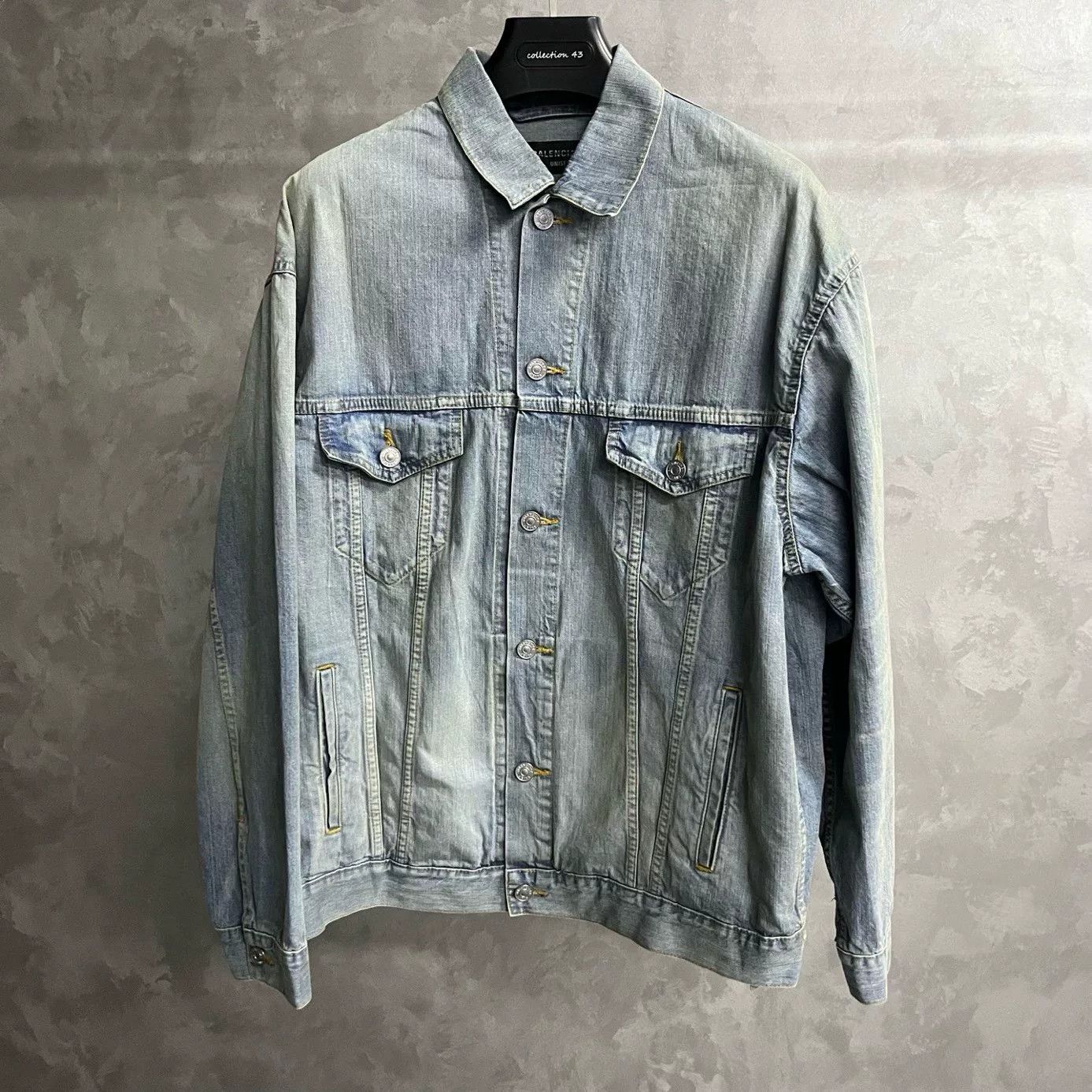 Balenciaga Balenciaga Printed Blue Light Jacket xs Men Size US XS / EU 42 / 0 - 2 Thumbnail