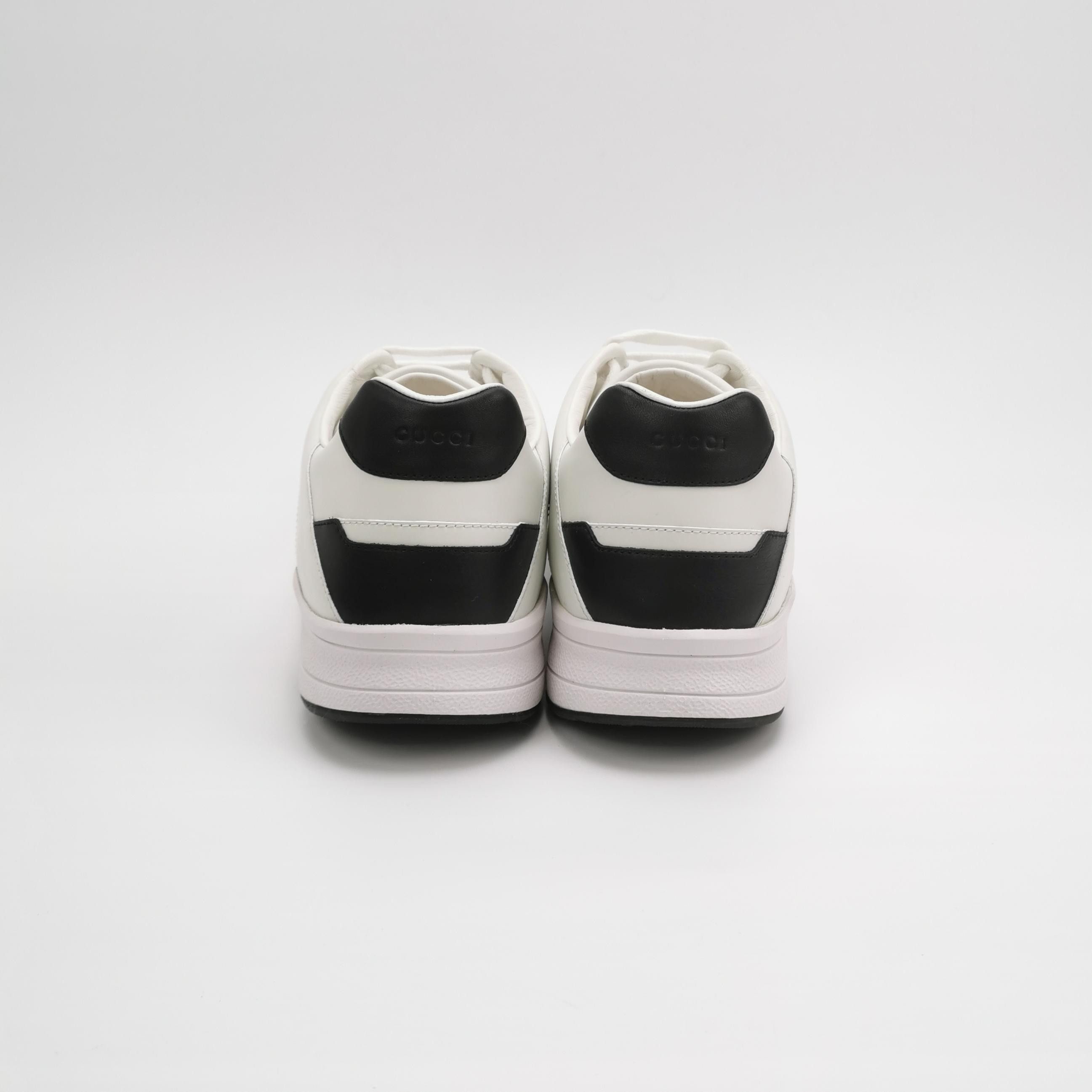 Gucci Gucci Interlocking G Leather Sneakers 47.5 Size US 14 / EU 47 - 5 Thumbnail