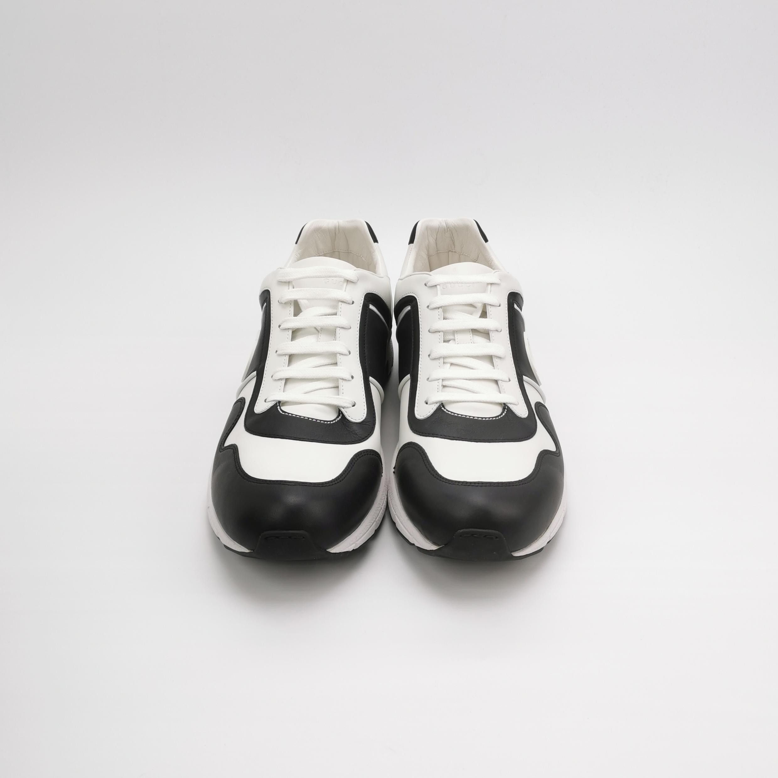 Gucci Gucci Interlocking G Leather Sneakers 47.5 Size US 14 / EU 47 - 4 Thumbnail