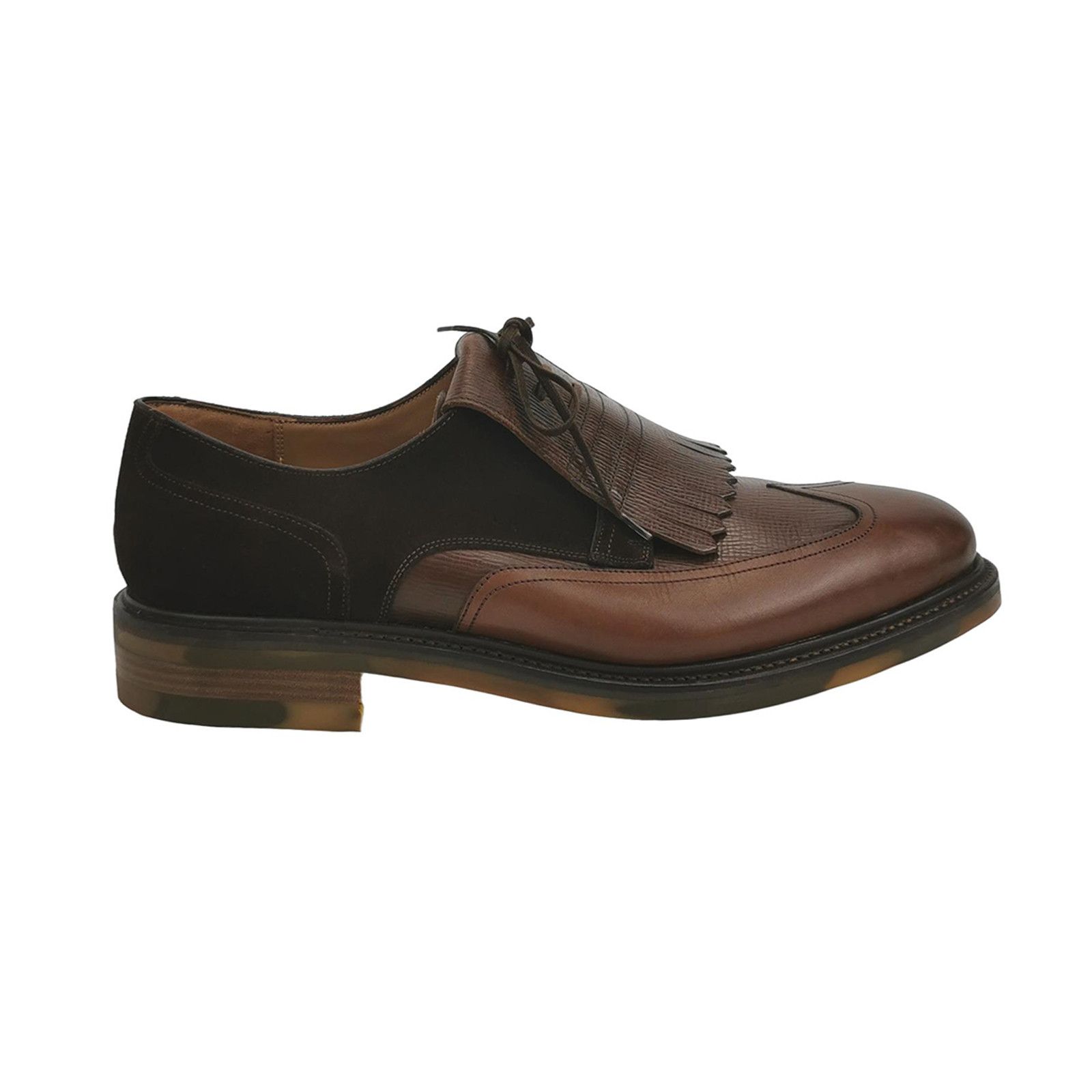 Salvatore Ferragamo Salvatore Ferragamo Kiltie Leather Wingtip Shoes 10 Size US 10 / EU 43 - 2 Thumbnail
