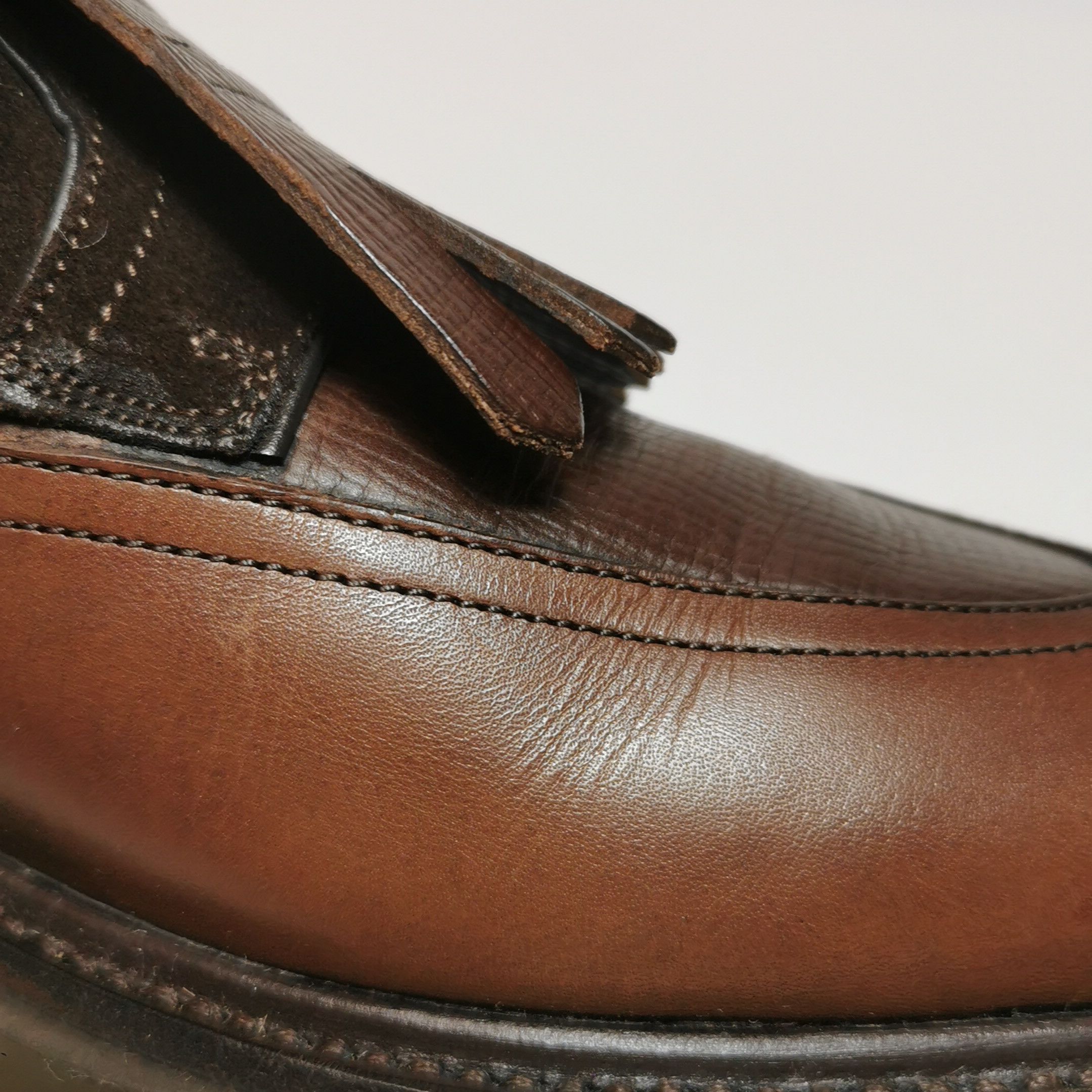 Salvatore Ferragamo Salvatore Ferragamo Kiltie Leather Wingtip Shoes 10 Size US 10 / EU 43 - 14 Thumbnail