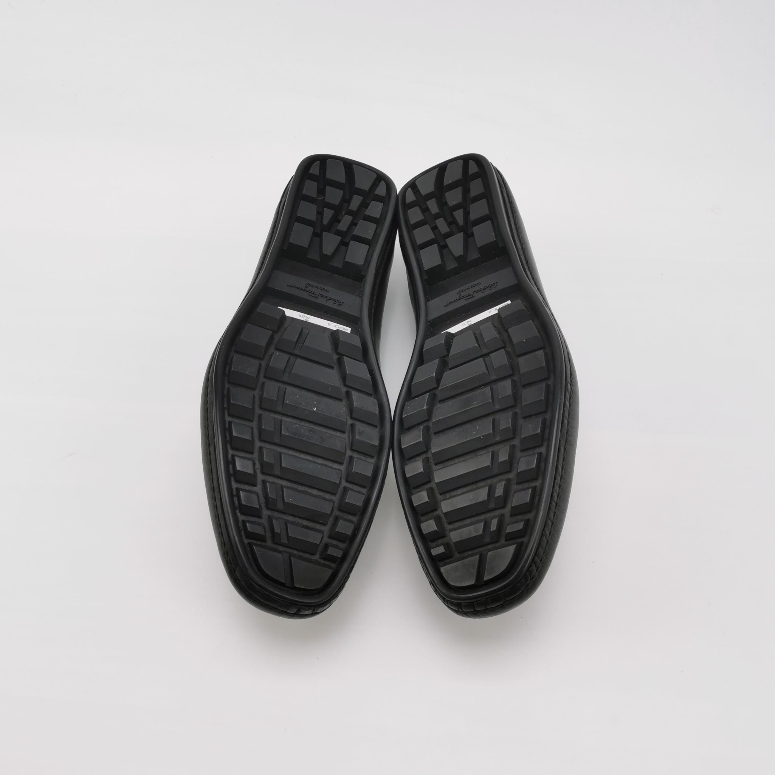 Salvatore Ferragamo Salvatore Ferragamo Striped Leather Loafers Size EU 40.5 Size US 7 / EU 40 - 6 Thumbnail