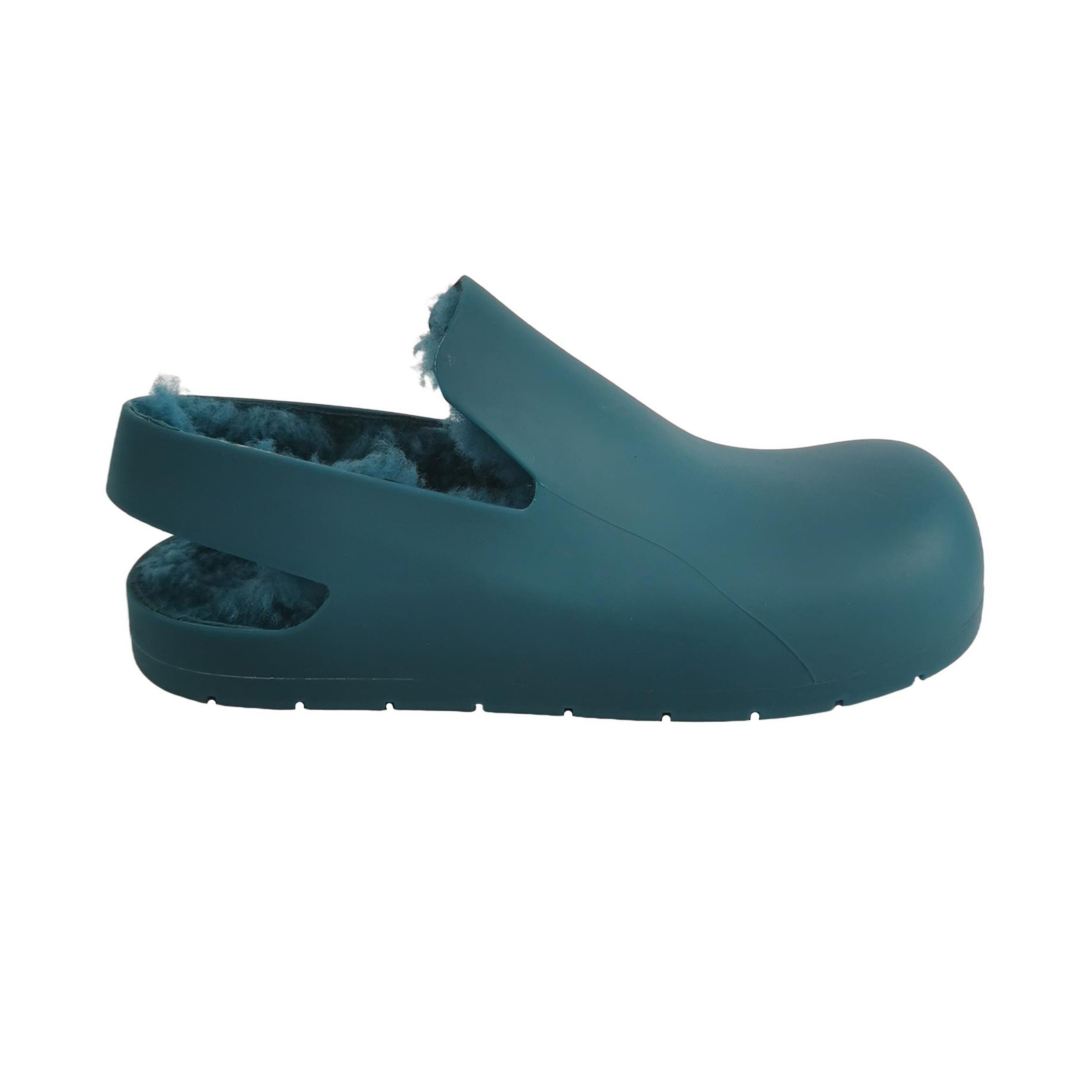Bottega Veneta Bottega Veneta Fur-Lined Puddle Clogs EU 42 Size US 9 / EU 42 - 2 Thumbnail