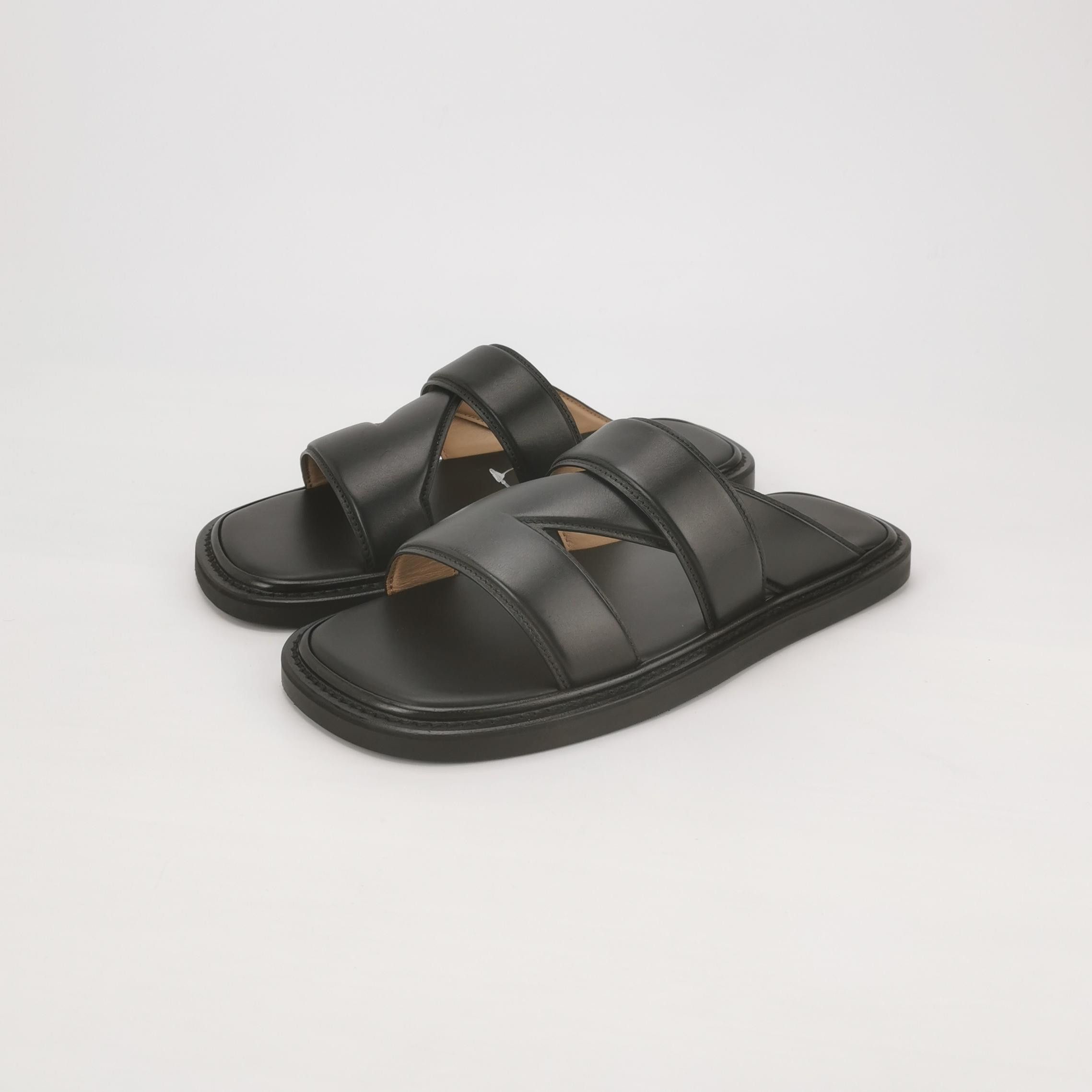 Bottega Veneta Bottega Veneta Calfskin Band Sandals Size 41 Size US 8 / EU 41 - 3 Thumbnail