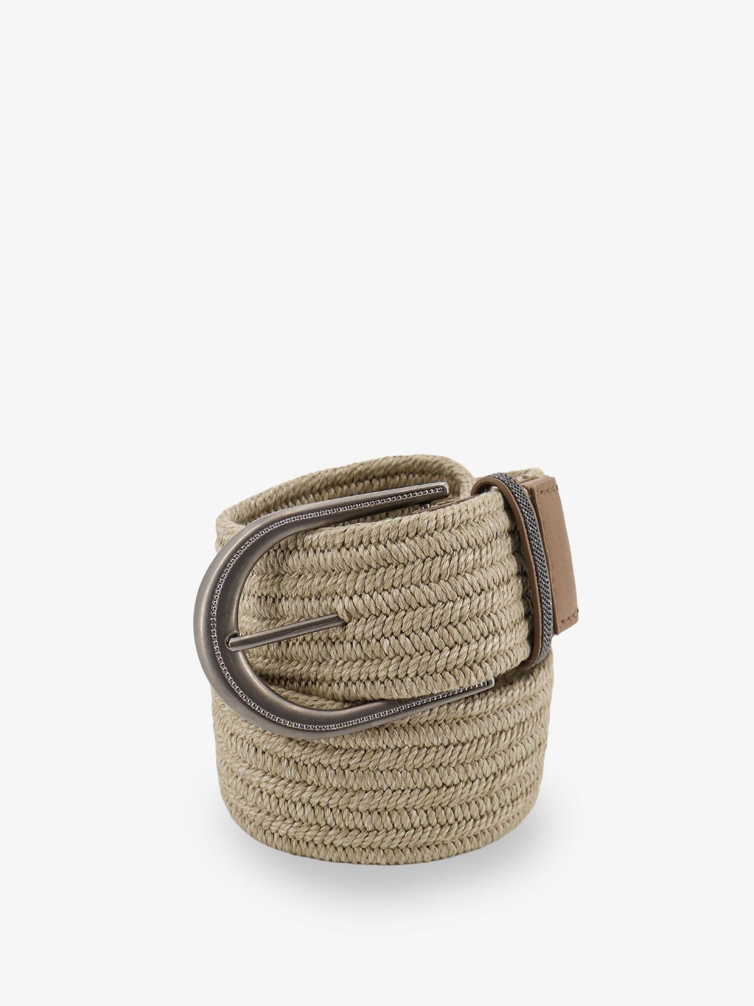 Brunello Cucinelli Brunello Cucinelli Linen belt with Shiny Loop detail S Women - USA Tariffs Included Size ONE SIZE - 3 Thumbnail