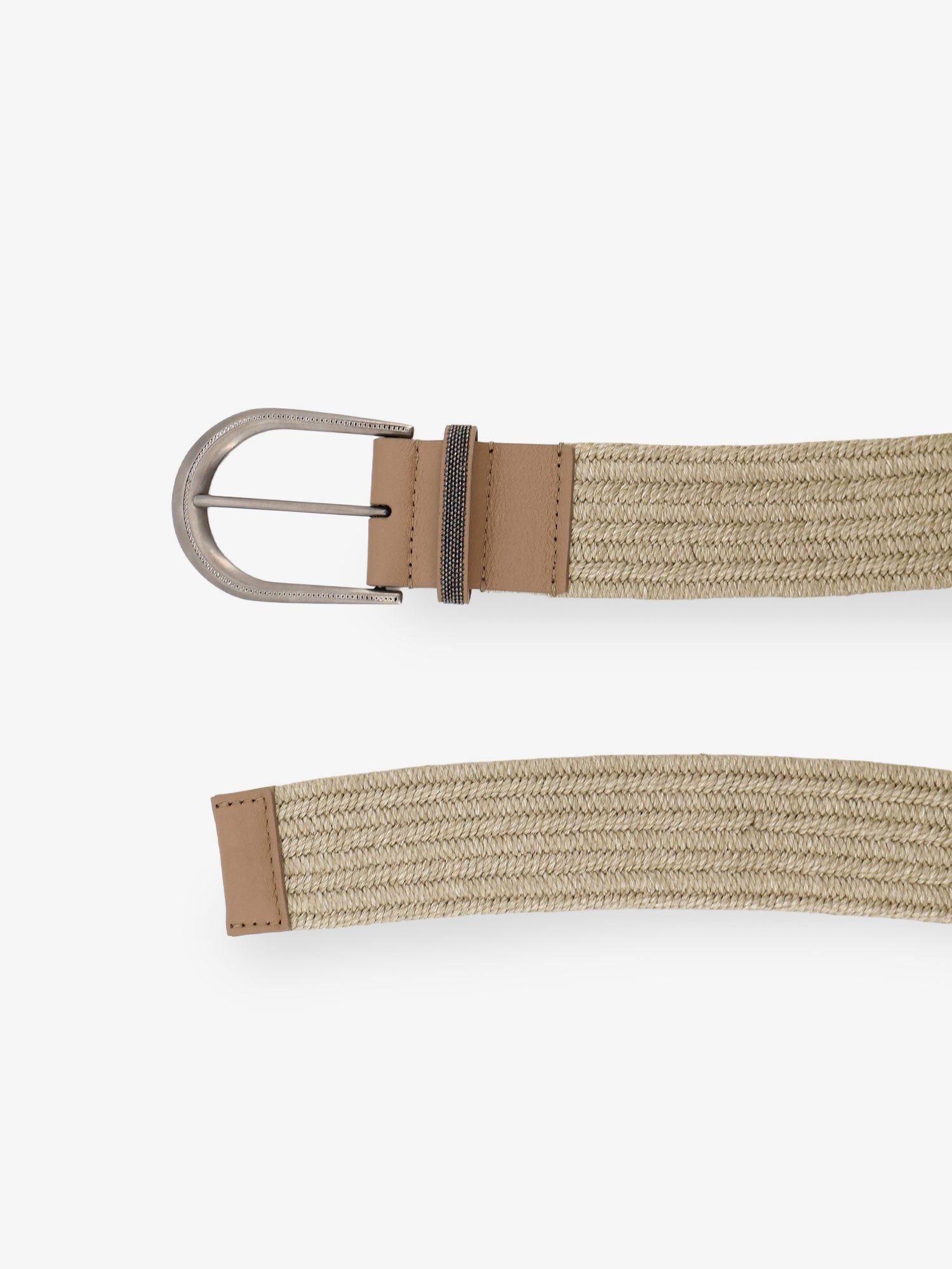 Brunello Cucinelli Brunello Cucinelli Linen belt with Shiny Loop detail S Women - USA Tariffs Included Size ONE SIZE - 2 Thumbnail