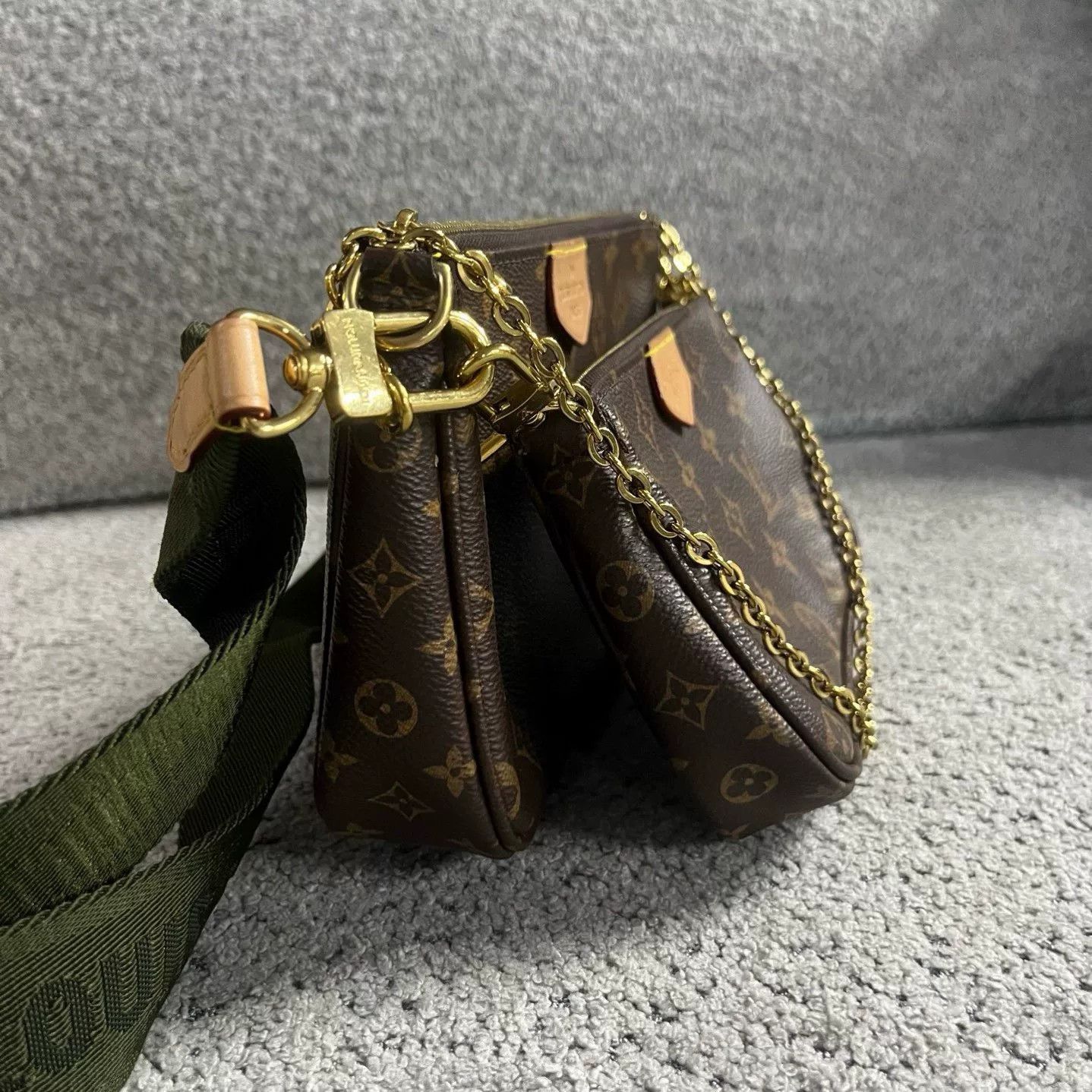 Louis Vuitton Louis Vuitton Beige Shoulder Bag OS Women Size ONE SIZE - 3 Thumbnail