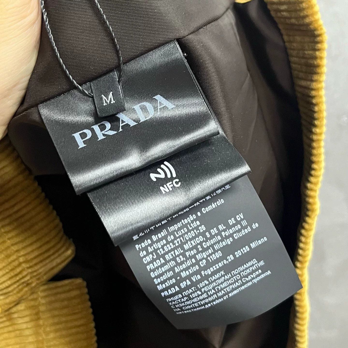 Prada Prada Oversized Yellow Shirt m Men Size US M / EU 48-50 / 2 - 4 Thumbnail