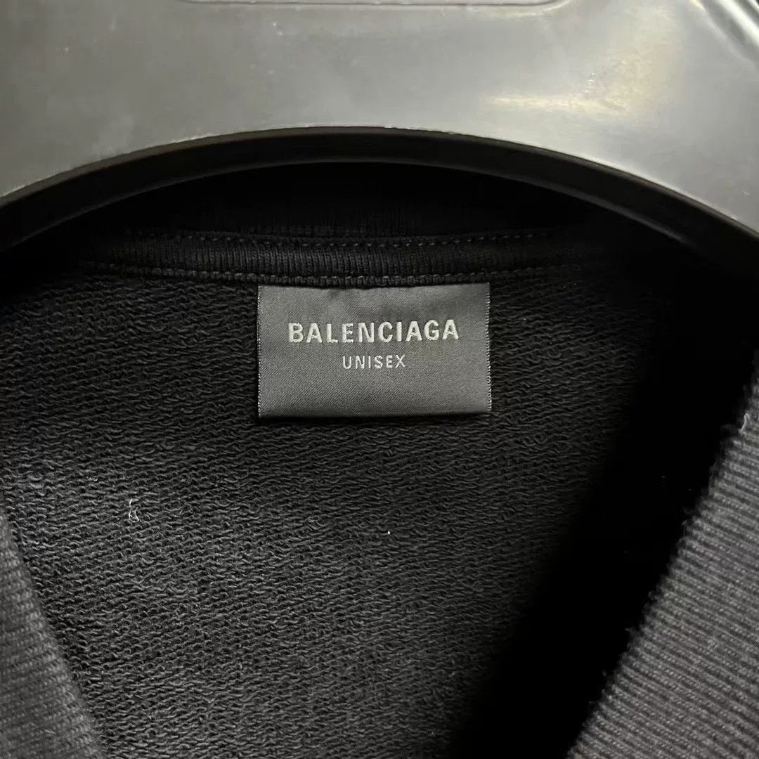 Balenciaga Balenciaga Retro Embroidered Black Hoodie xs Men Size US XS / EU 42 / 0 - 3 Thumbnail