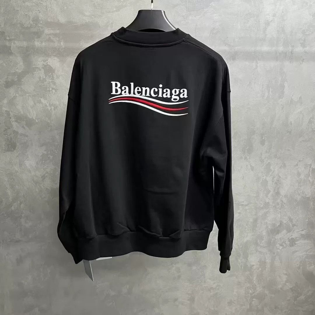 Balenciaga Balenciaga Retro Embroidered Black Hoodie xs Men Size US XS / EU 42 / 0 - 2 Thumbnail