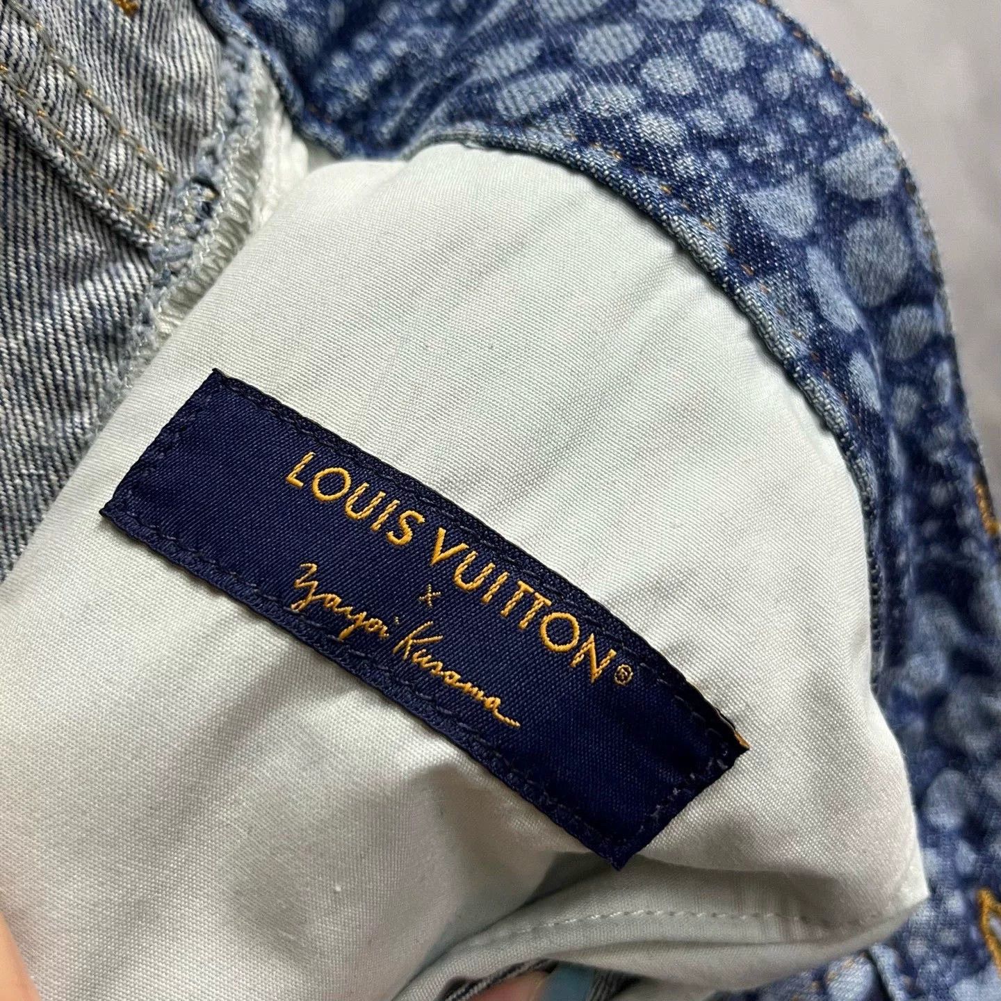 Louis Vuitton Louis Vuitton Casual Graphic Orange Denim Jeans 28 Men Size US 28 / EU 44 - 5 Thumbnail