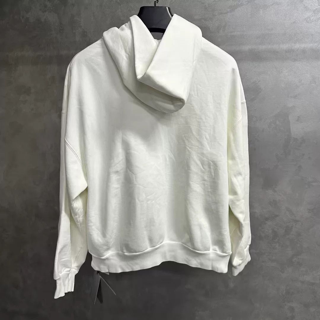 Balenciaga Balenciaga Printed Graphic White Hoodie s Men Size US S / EU 44-46 / 1 - 2 Thumbnail