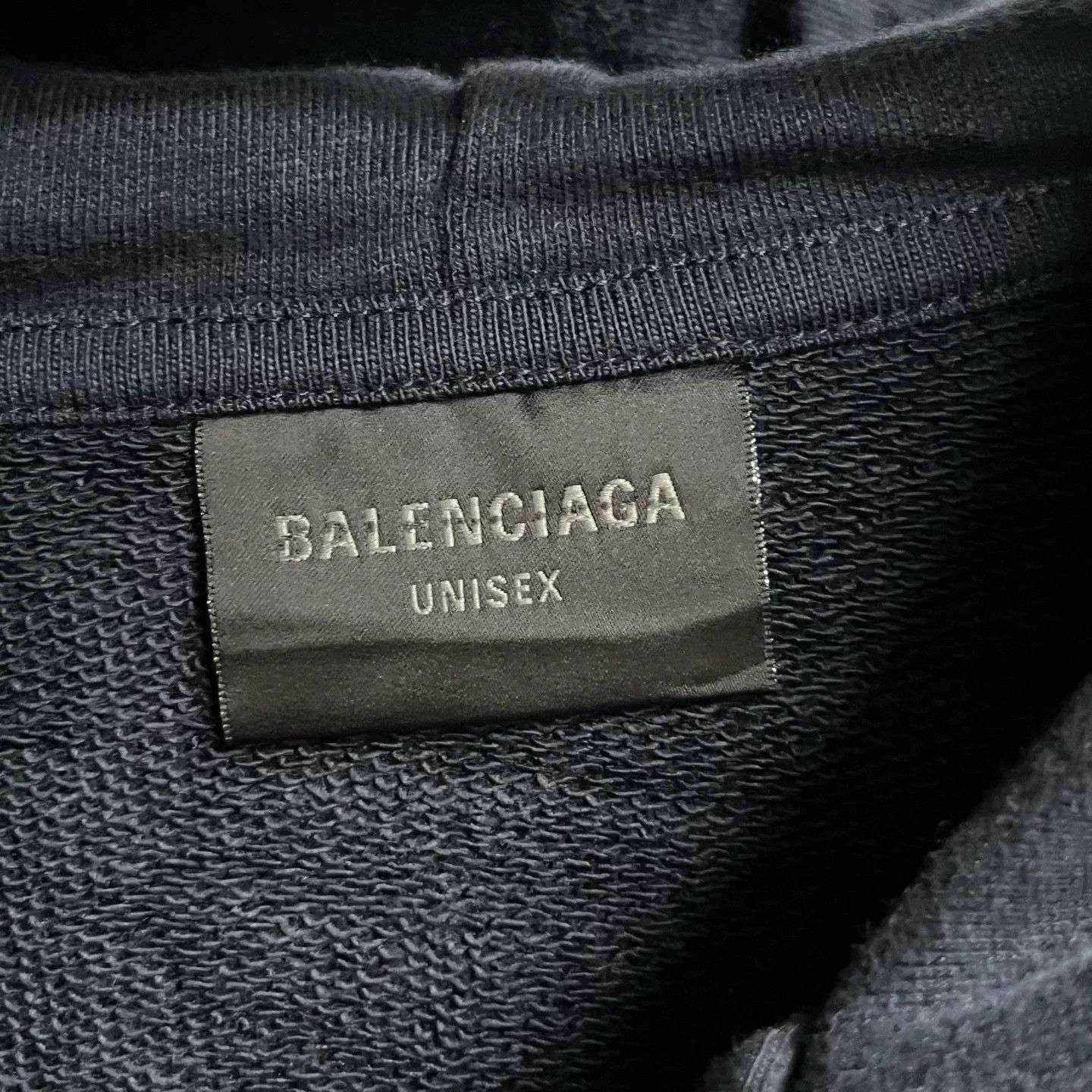 Balenciaga Balenciaga Printed Graphic Blue Hoodie s Men Size US S / EU 44-46 / 1 - 5 Thumbnail
