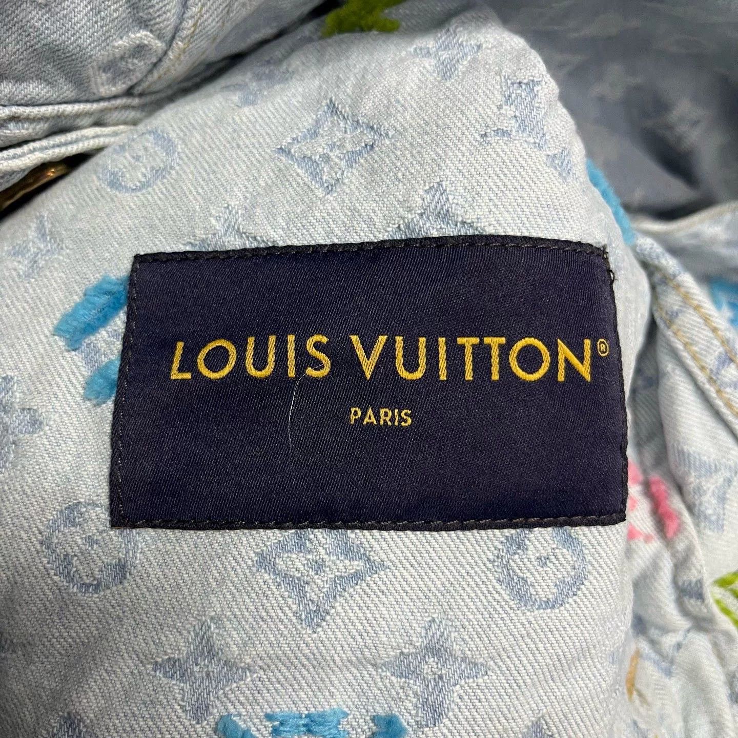 Louis Vuitton Louis Vuitton Retro Embroidered Blue Light Jacket M Men Size US M / EU 48-50 / 2 - 3 Thumbnail