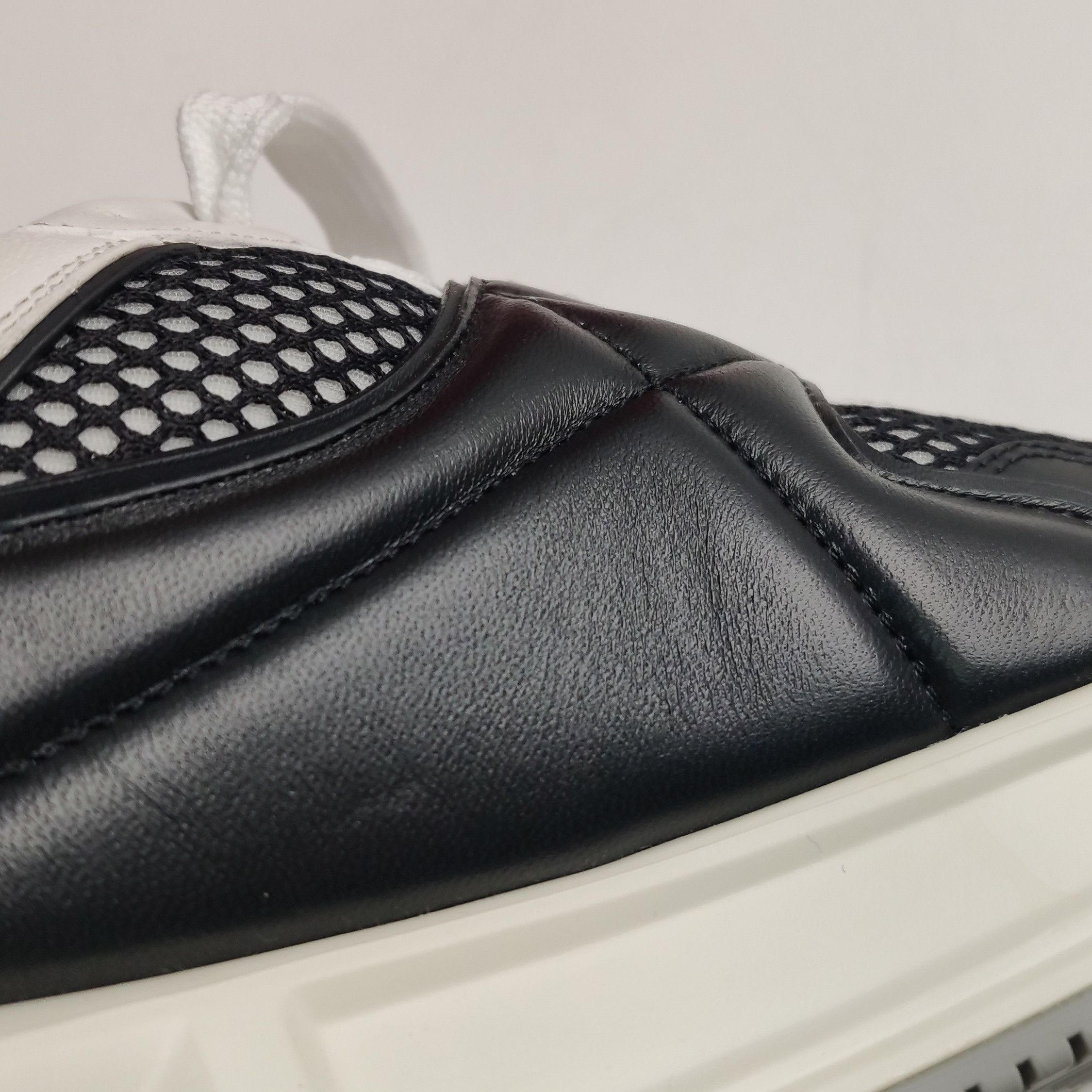 Valentino Valentino One Stud Leather Mesh Sneakers 41 Size US 8 / EU 41 - 9 Thumbnail